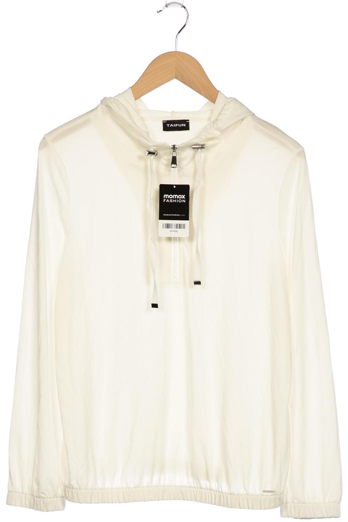

Taifun Damen Kapuzenpullover, cremeweiß, Gr. 44