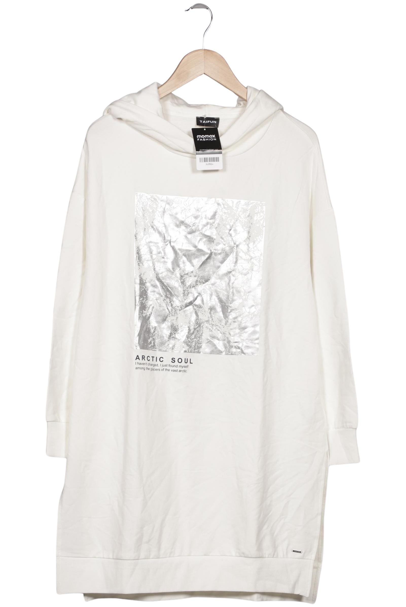 

Taifun Damen Kapuzenpullover, cremeweiß, Gr. 40