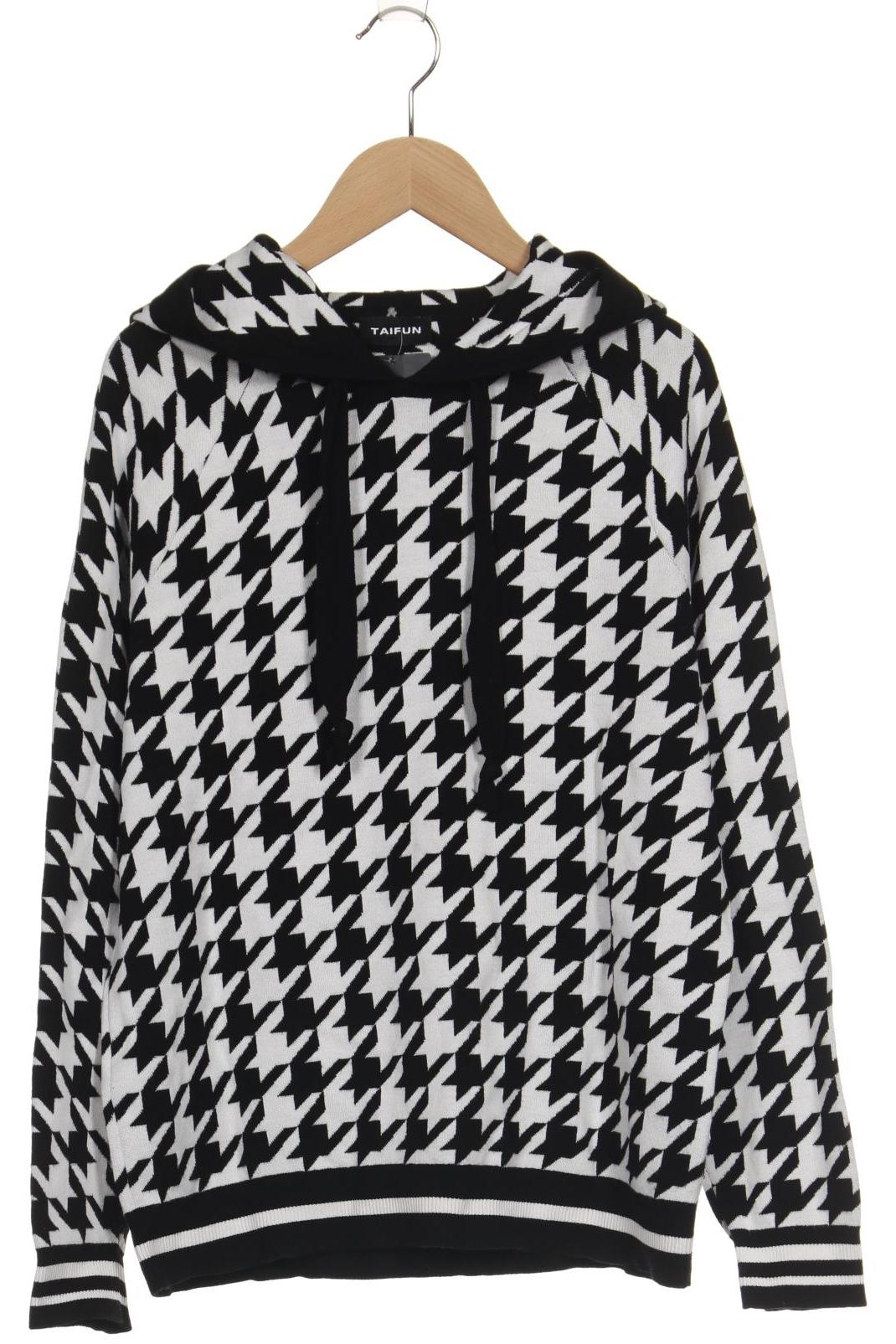 

Taifun Damen Kapuzenpullover, schwarz, Gr. 36