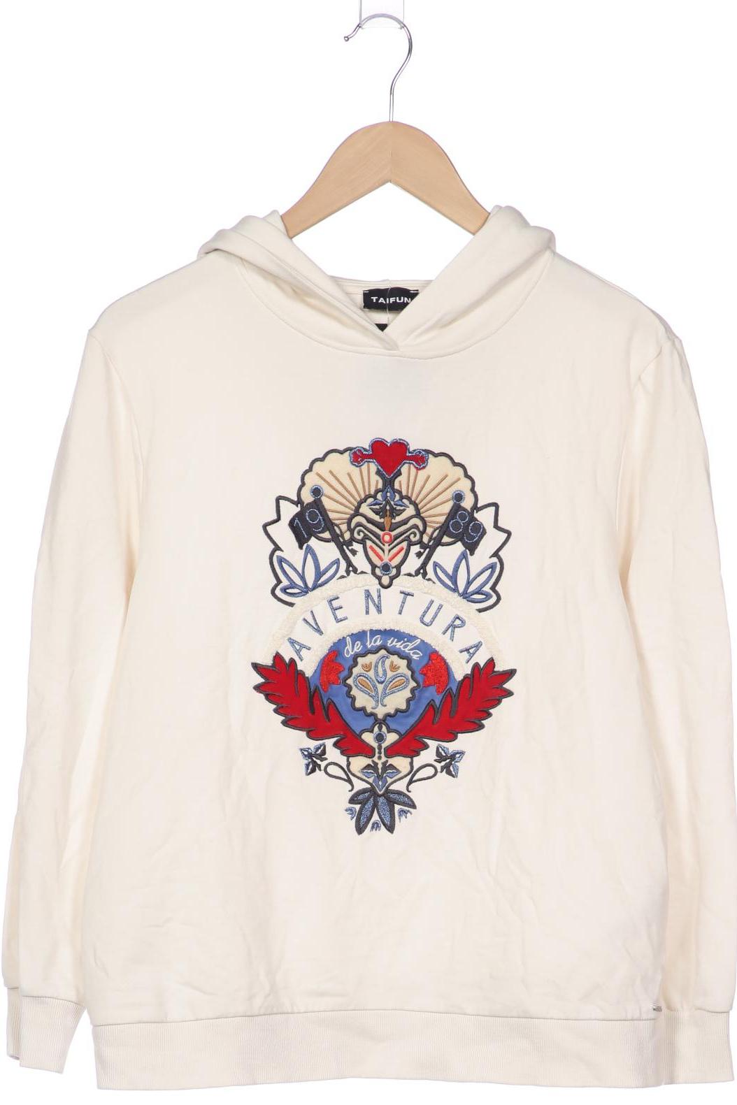 

Taifun Damen Kapuzenpullover, beige, Gr. 42