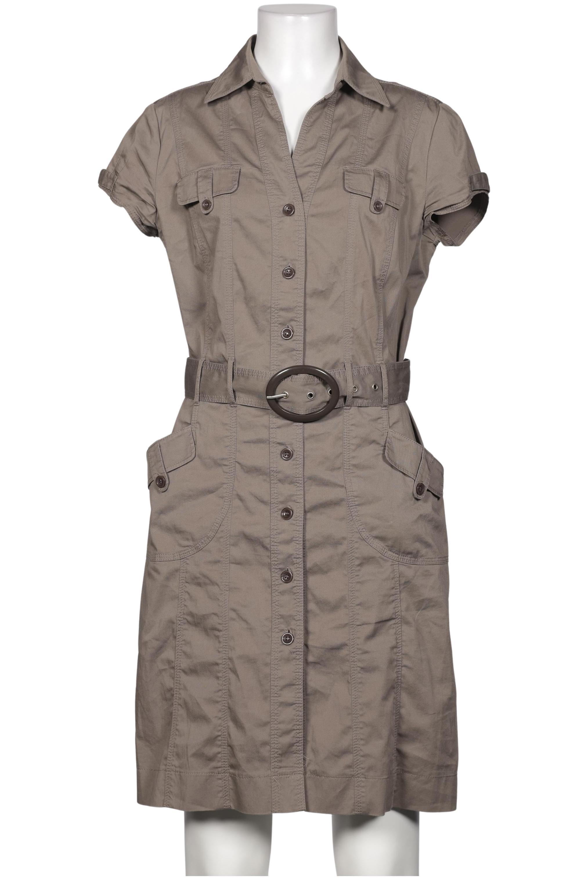 

Taifun Damen Kleid, beige, Gr. 40