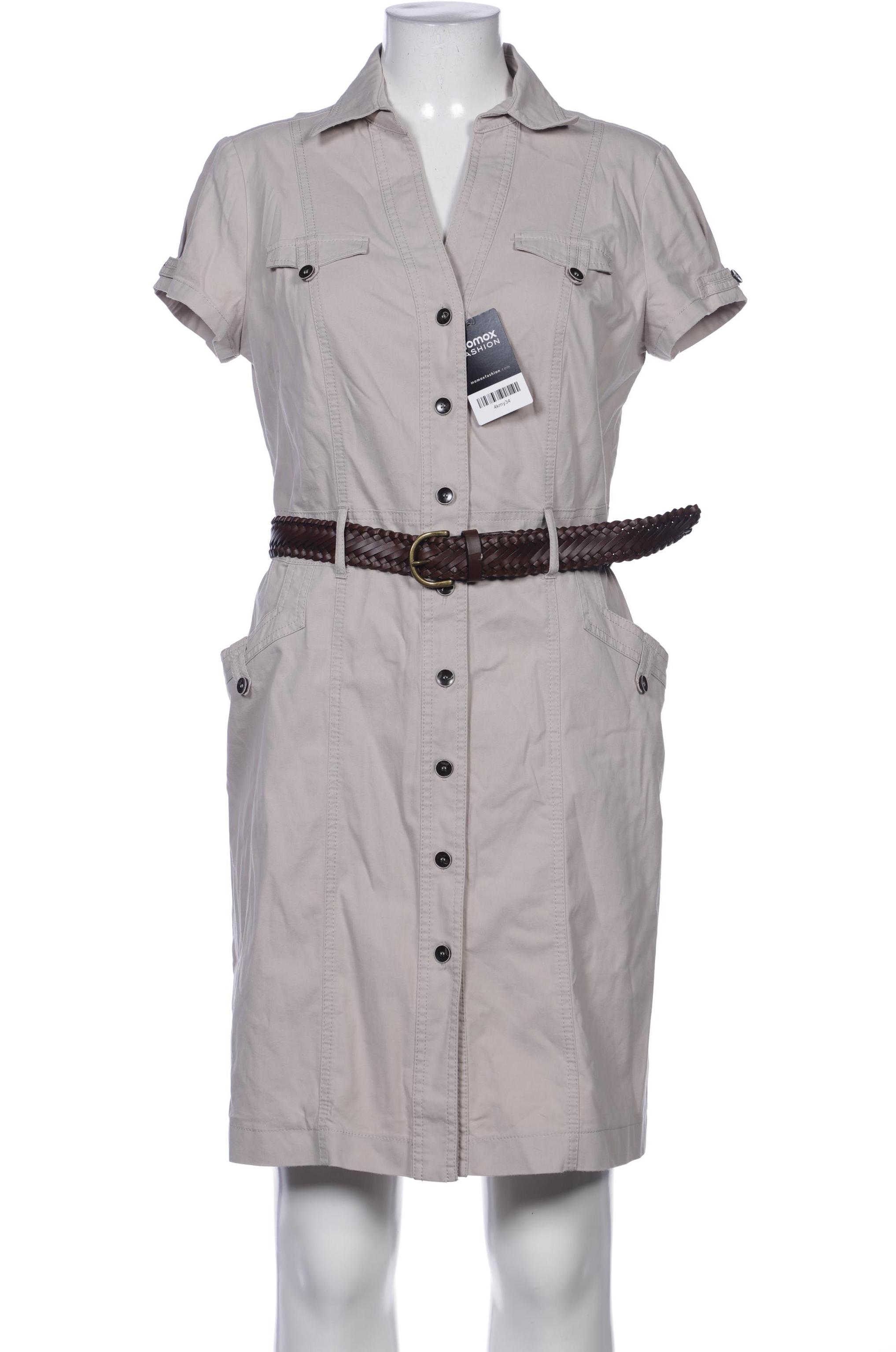 

Taifun Damen Kleid, beige, Gr. 38