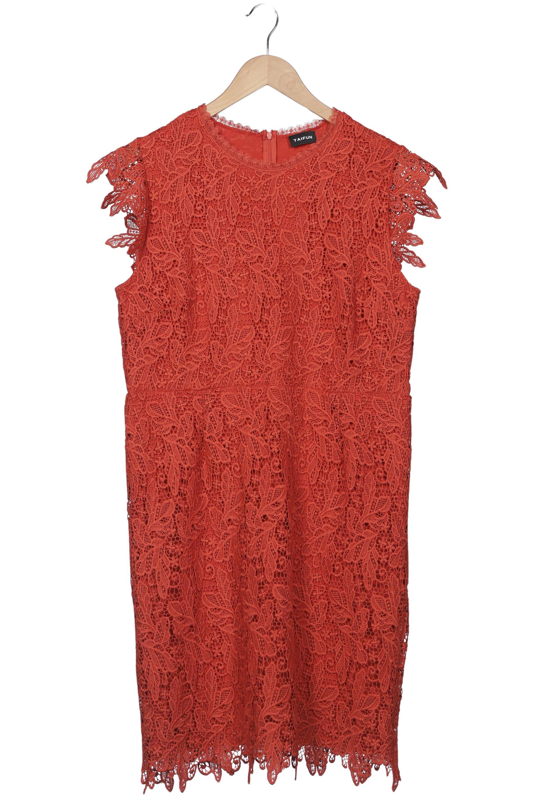 

Taifun Damen Kleid, rot, Gr. 44