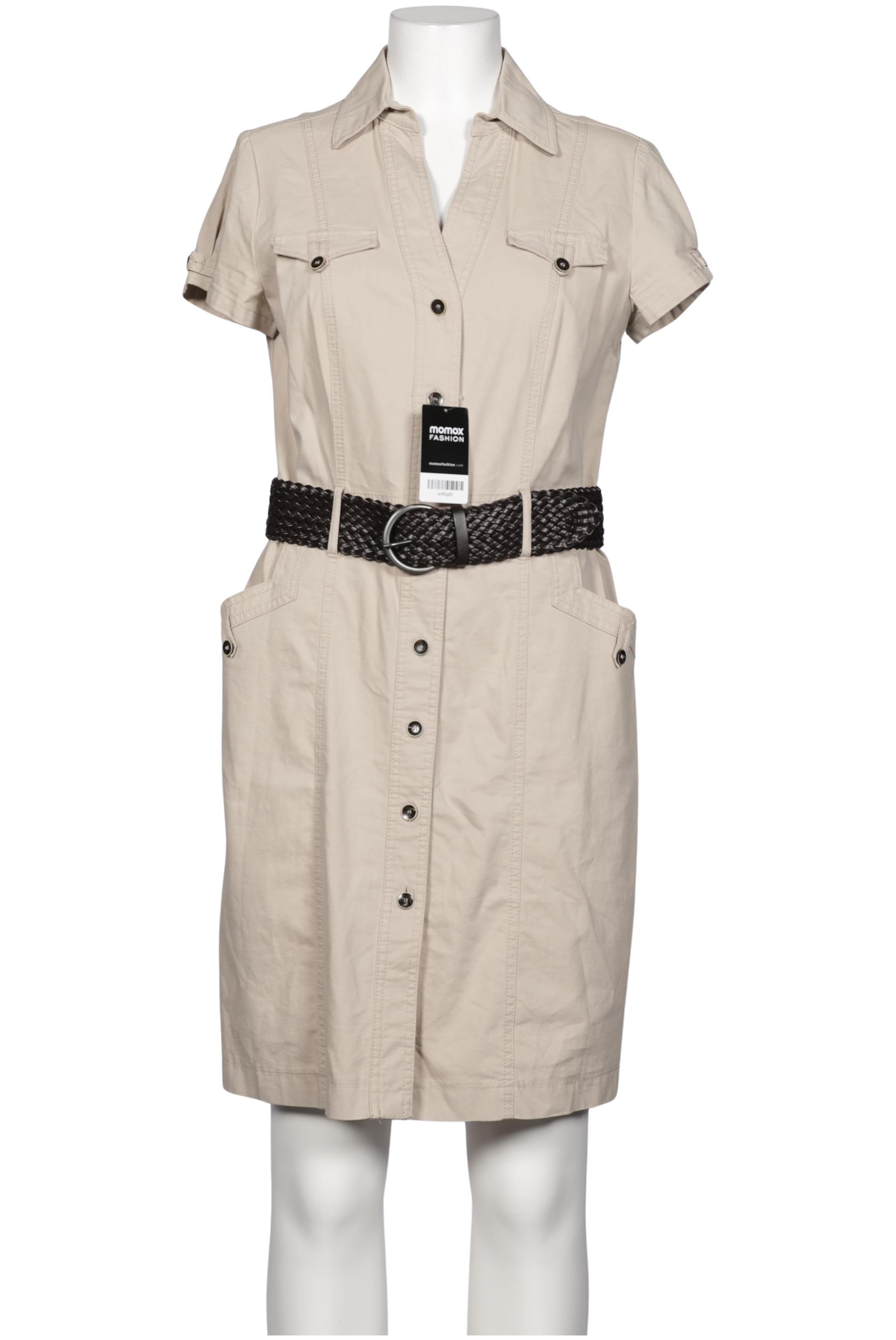 

Taifun Damen Kleid, beige, Gr. 40
