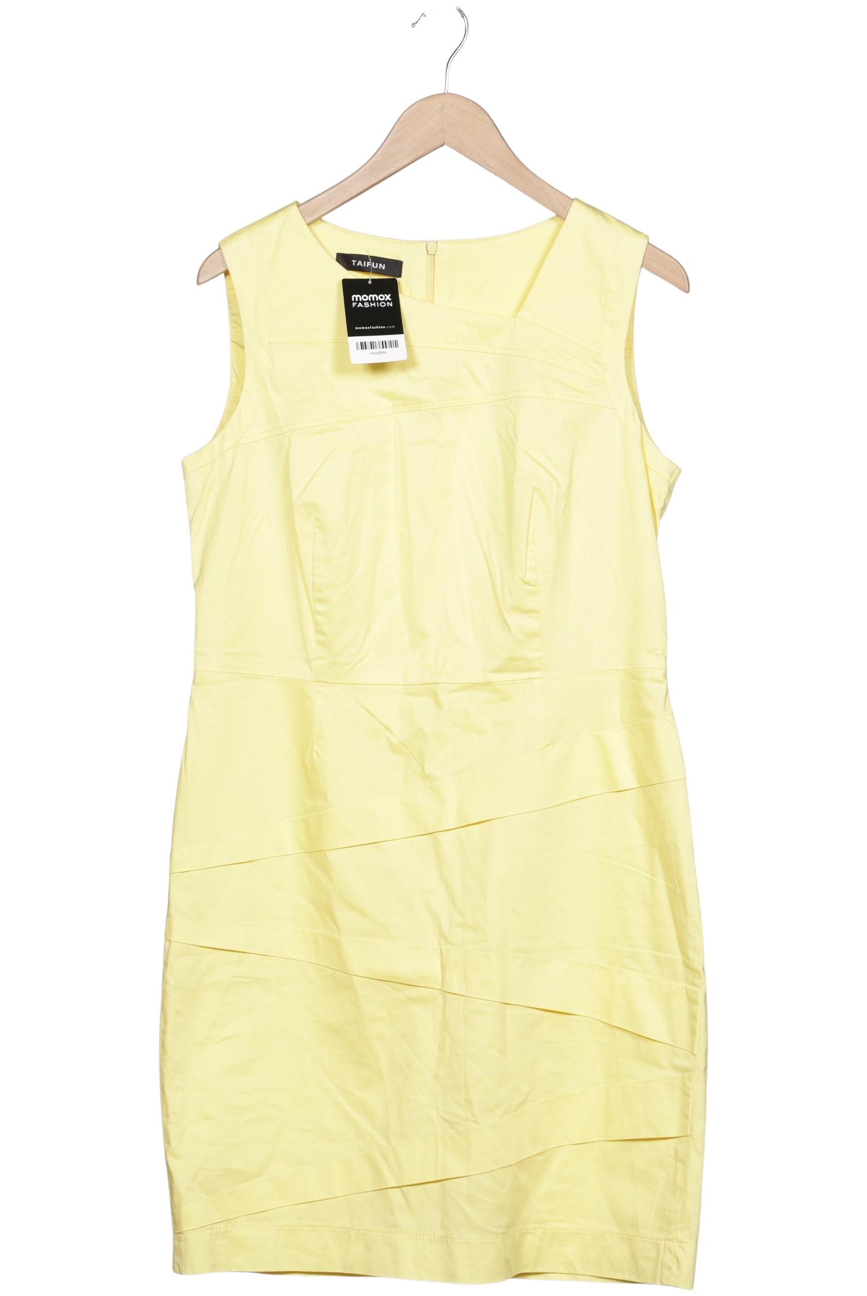 

Taifun Damen Kleid, gelb, Gr. 40