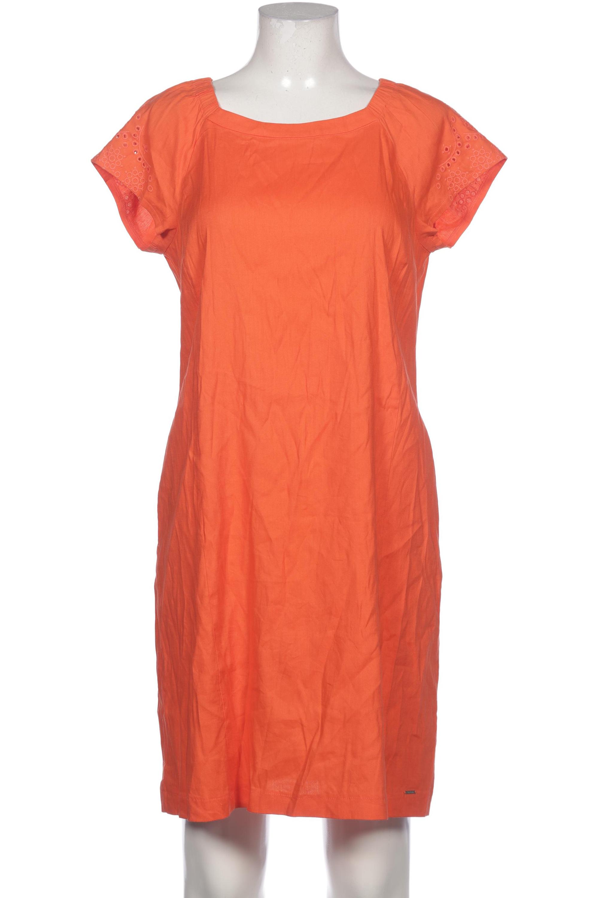 

Taifun Damen Kleid, orange, Gr. 42