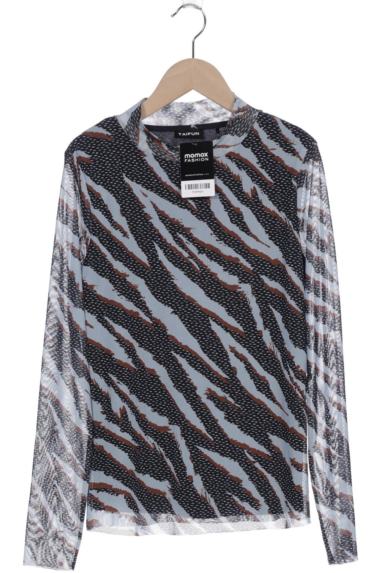 

Taifun Damen Langarmshirt, marineblau, Gr. 36