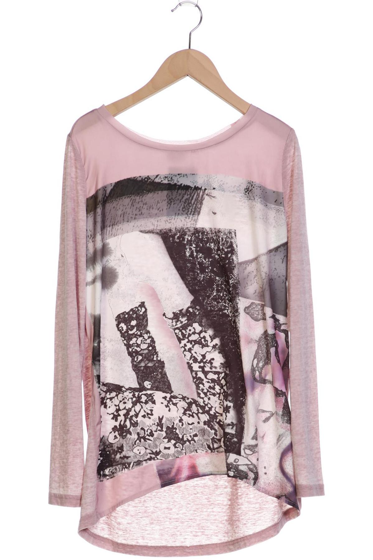 

Taifun Damen Langarmshirt, pink, Gr. 38