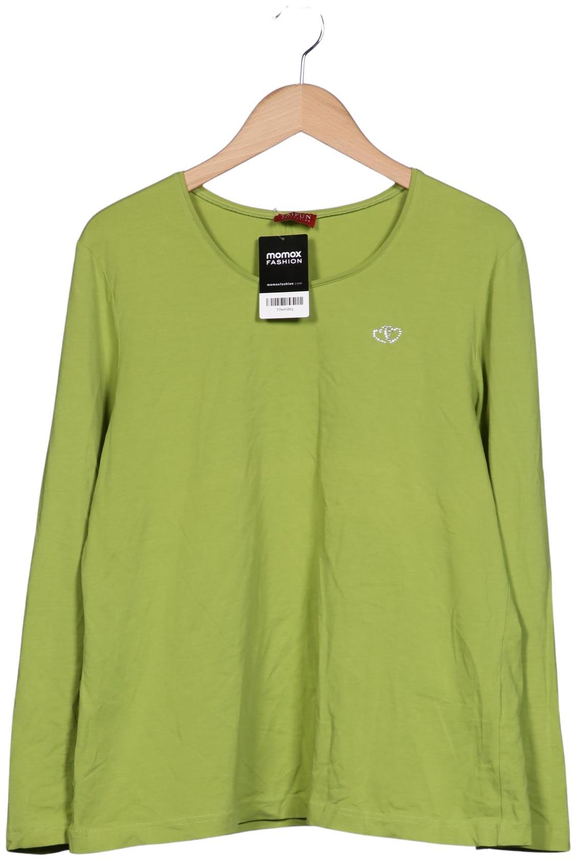 

Taifun Damen Langarmshirt, hellgrün, Gr. 46