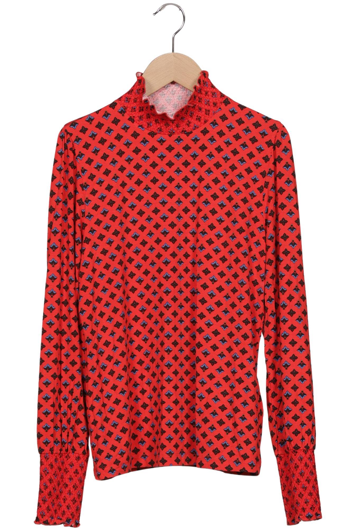 

Taifun Damen Langarmshirt, rot, Gr. 34