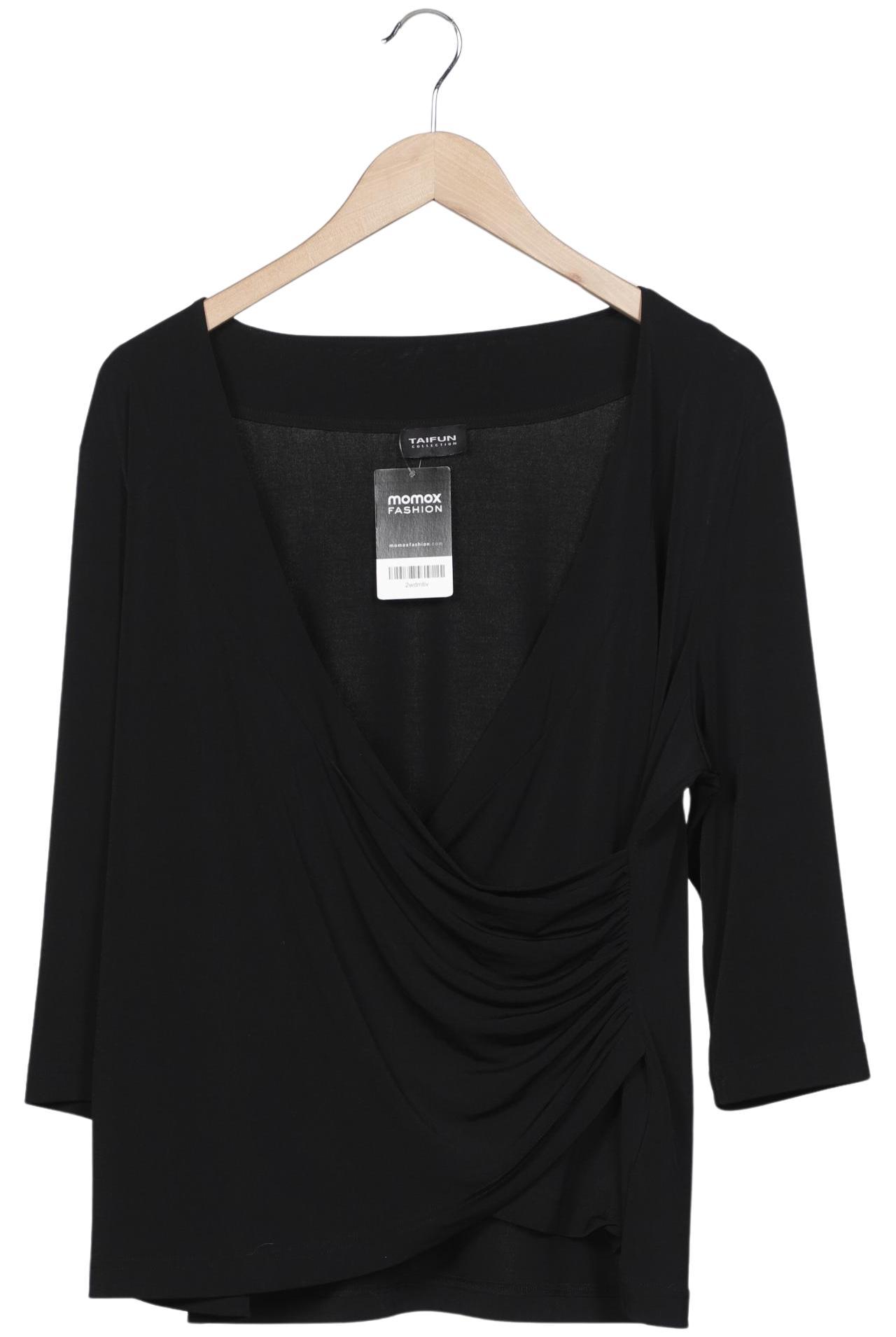 

Taifun Damen Langarmshirt, schwarz, Gr. 44