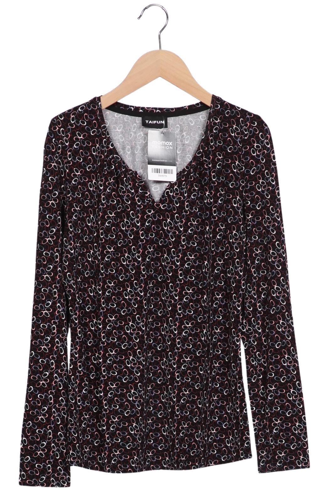 

Taifun Damen Langarmshirt, schwarz, Gr. 38