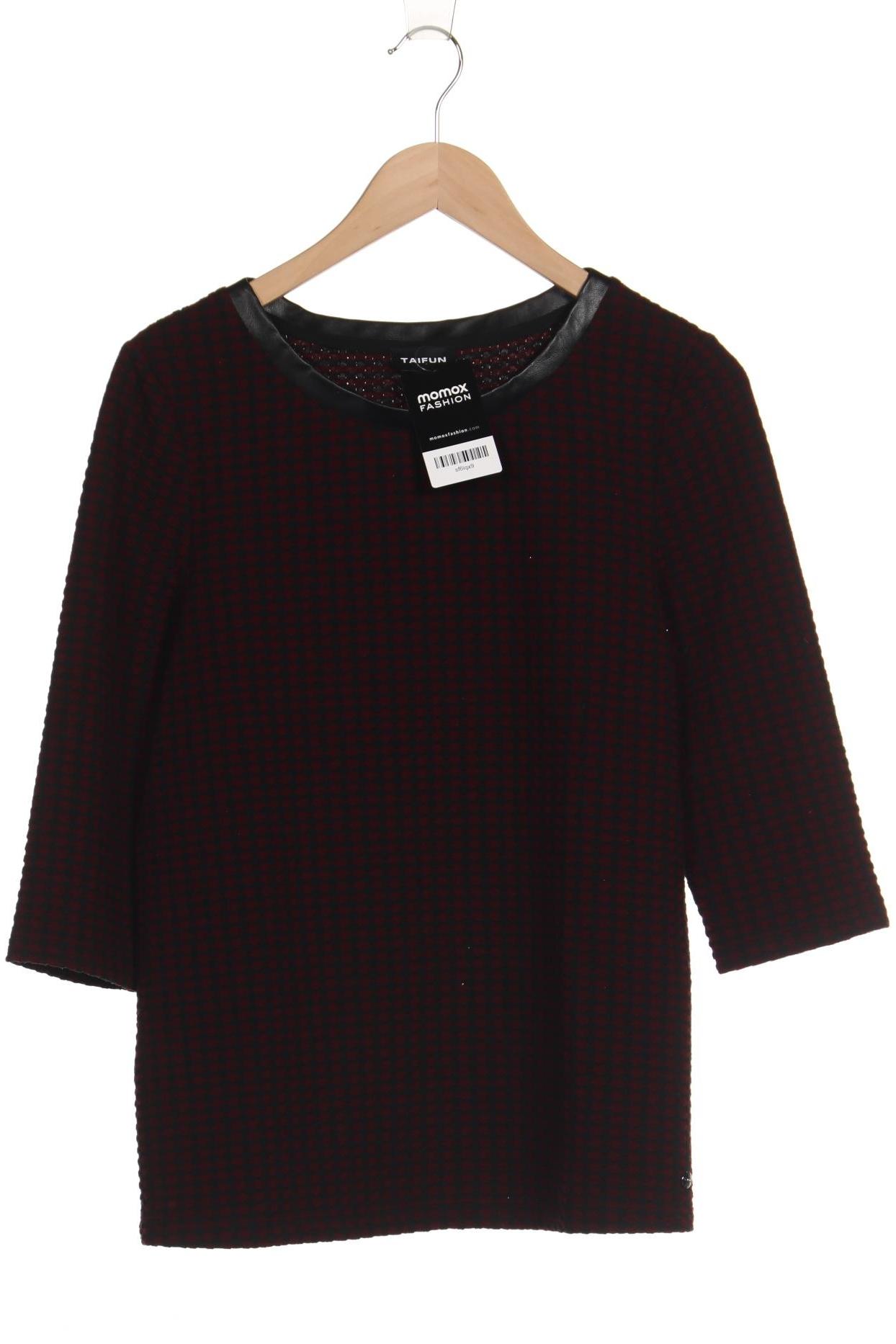 

Taifun Damen Langarmshirt, bordeaux, Gr. 40