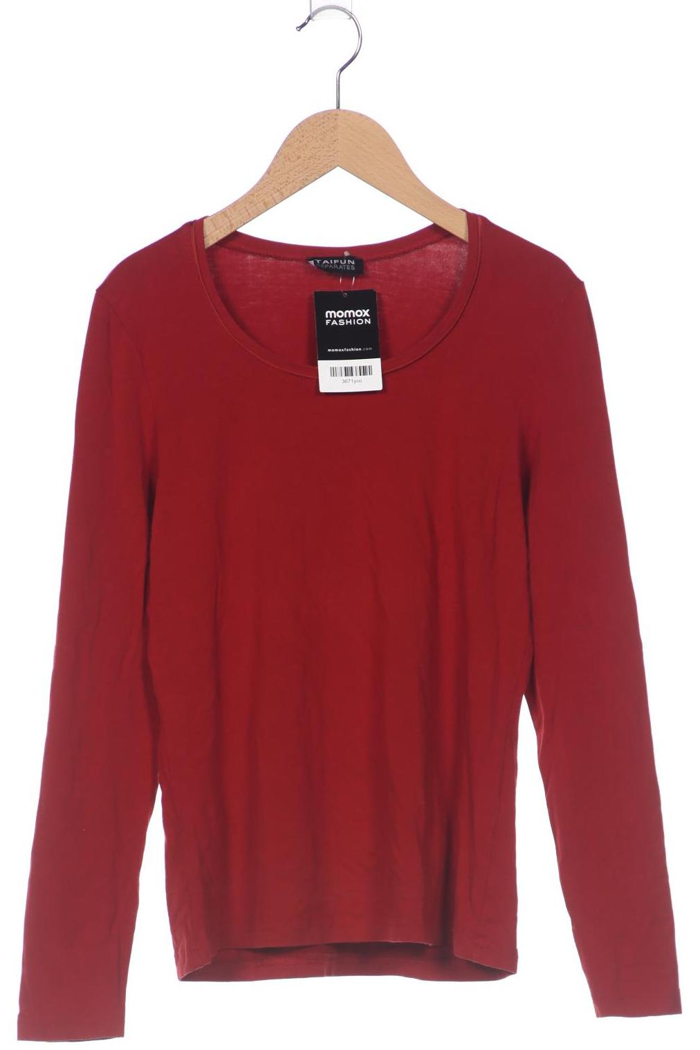 

Taifun Damen Langarmshirt, rot, Gr. 34