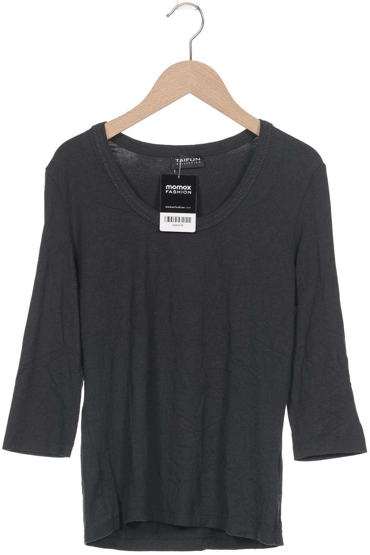

Taifun Damen Langarmshirt, grau, Gr. 38