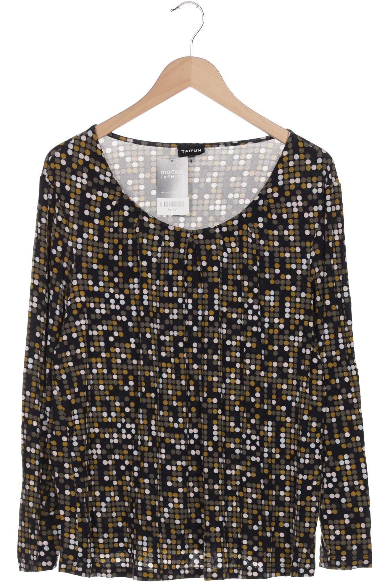 

Taifun Damen Langarmshirt, schwarz, Gr. 46
