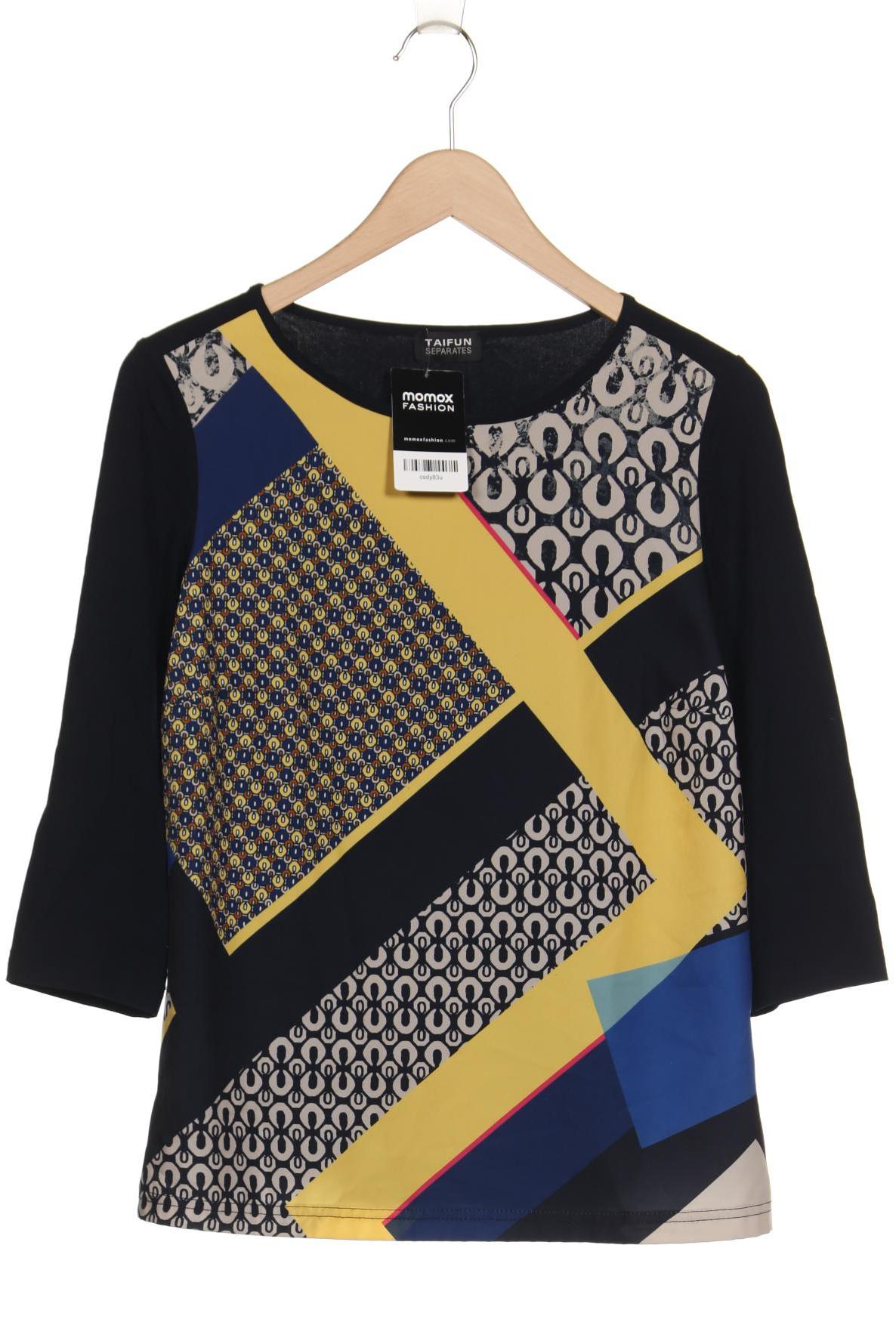 

Taifun Damen Langarmshirt, schwarz, Gr. 38