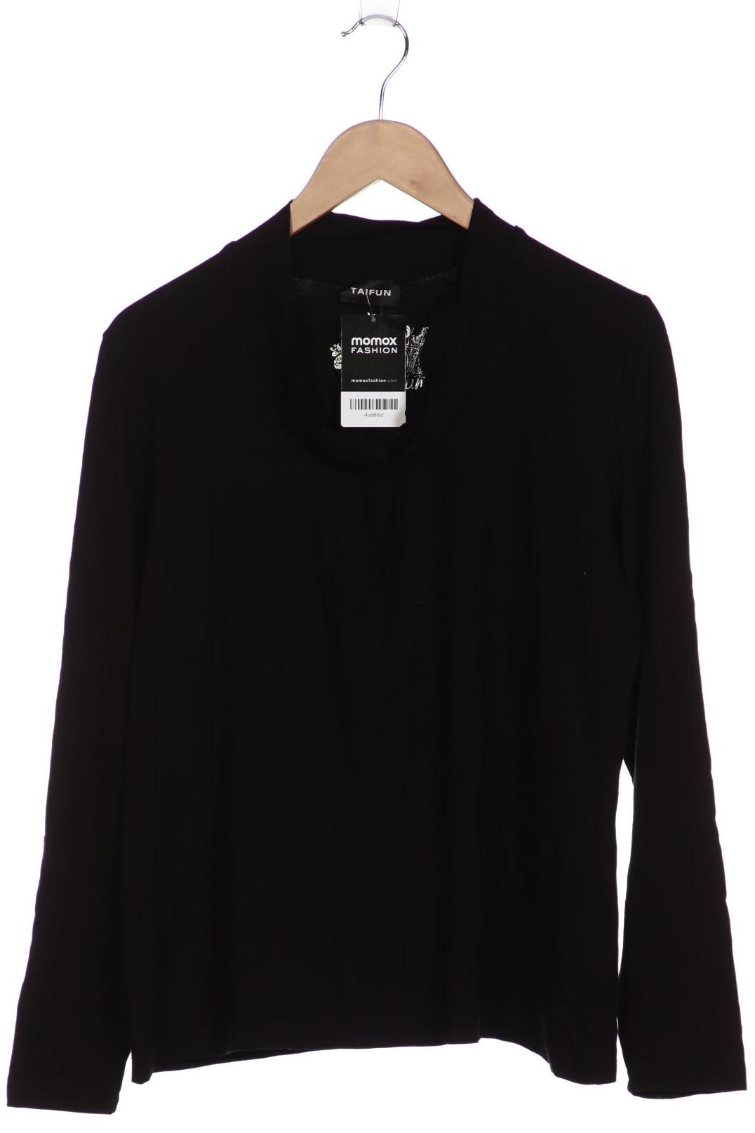 

Taifun Damen Langarmshirt, schwarz, Gr. 44