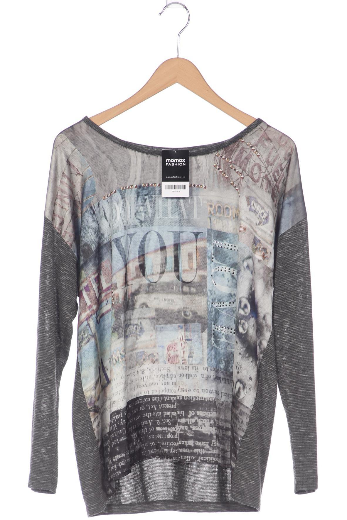 

Taifun Damen Langarmshirt, grau, Gr. 44
