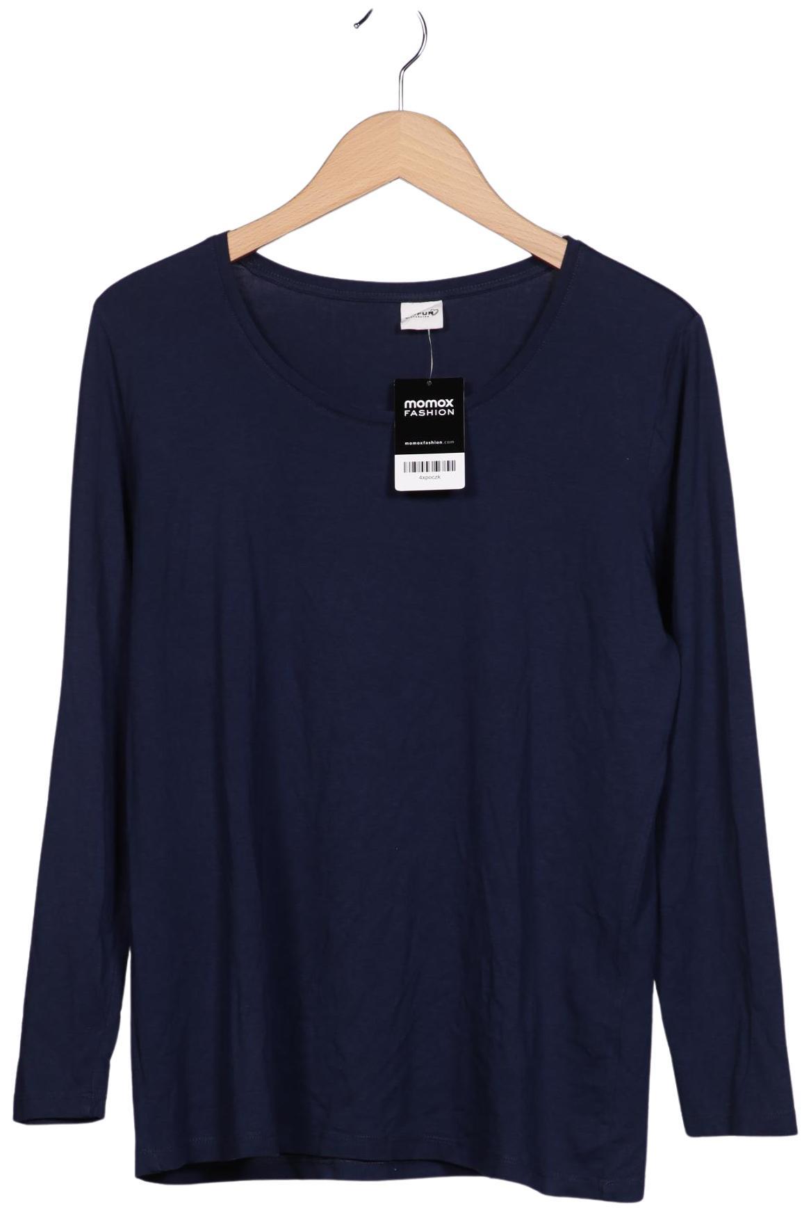 

Taifun Damen Langarmshirt, marineblau, Gr. 44