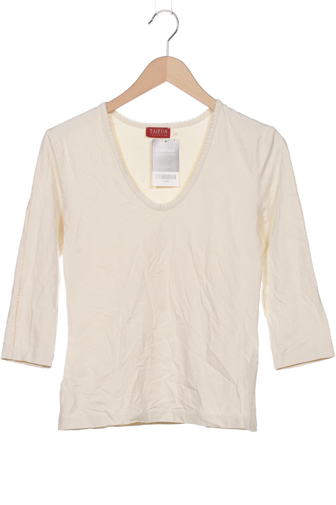 

Taifun Damen Langarmshirt, cremeweiß, Gr. 40