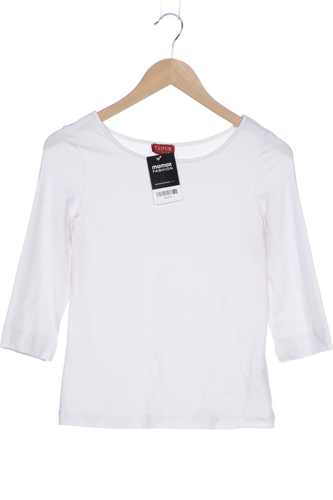 

Taifun Damen Langarmshirt, cremeweiß, Gr. 38