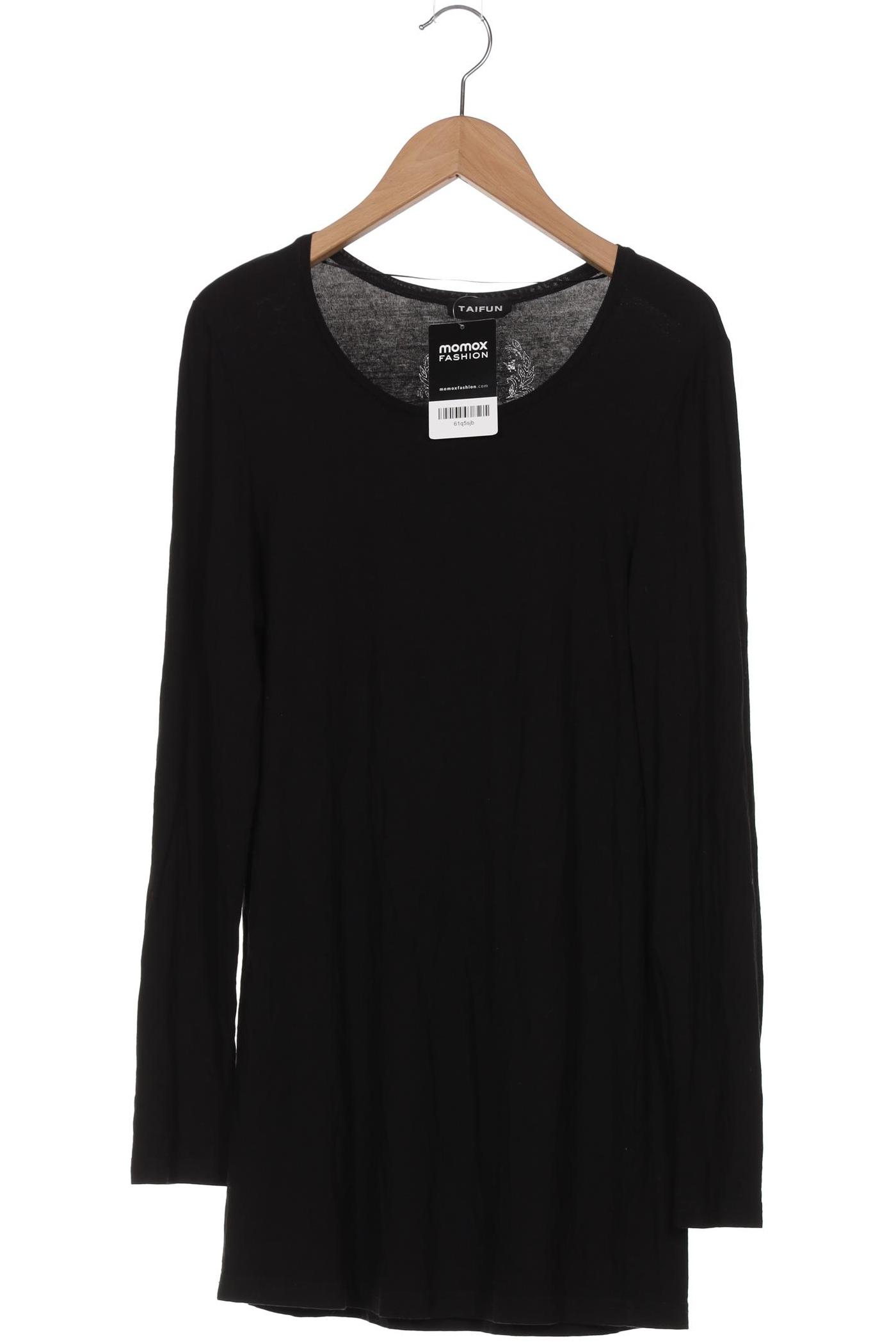 

Taifun Damen Langarmshirt, schwarz, Gr. 38