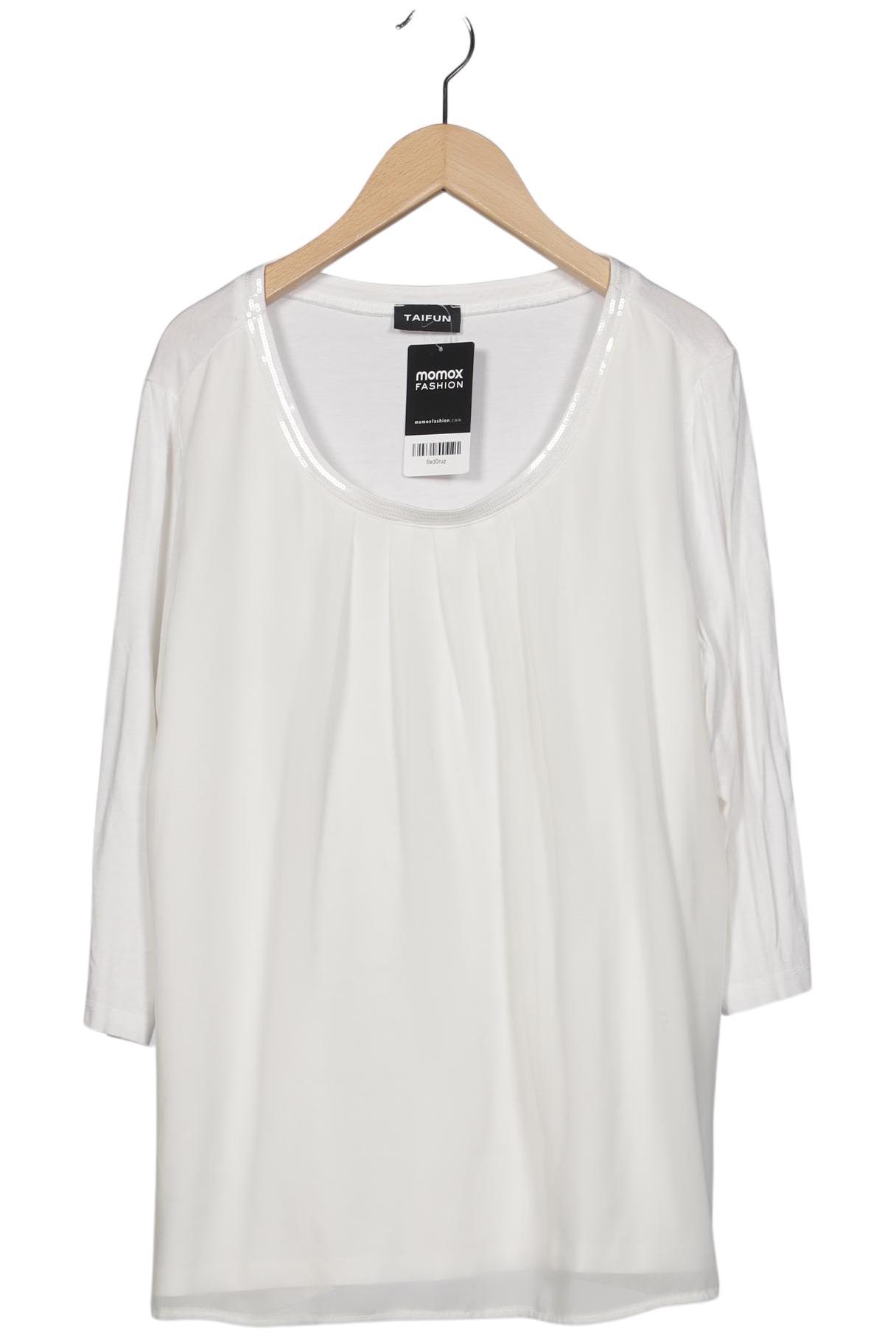 

Taifun Damen Langarmshirt, weiß, Gr. 42