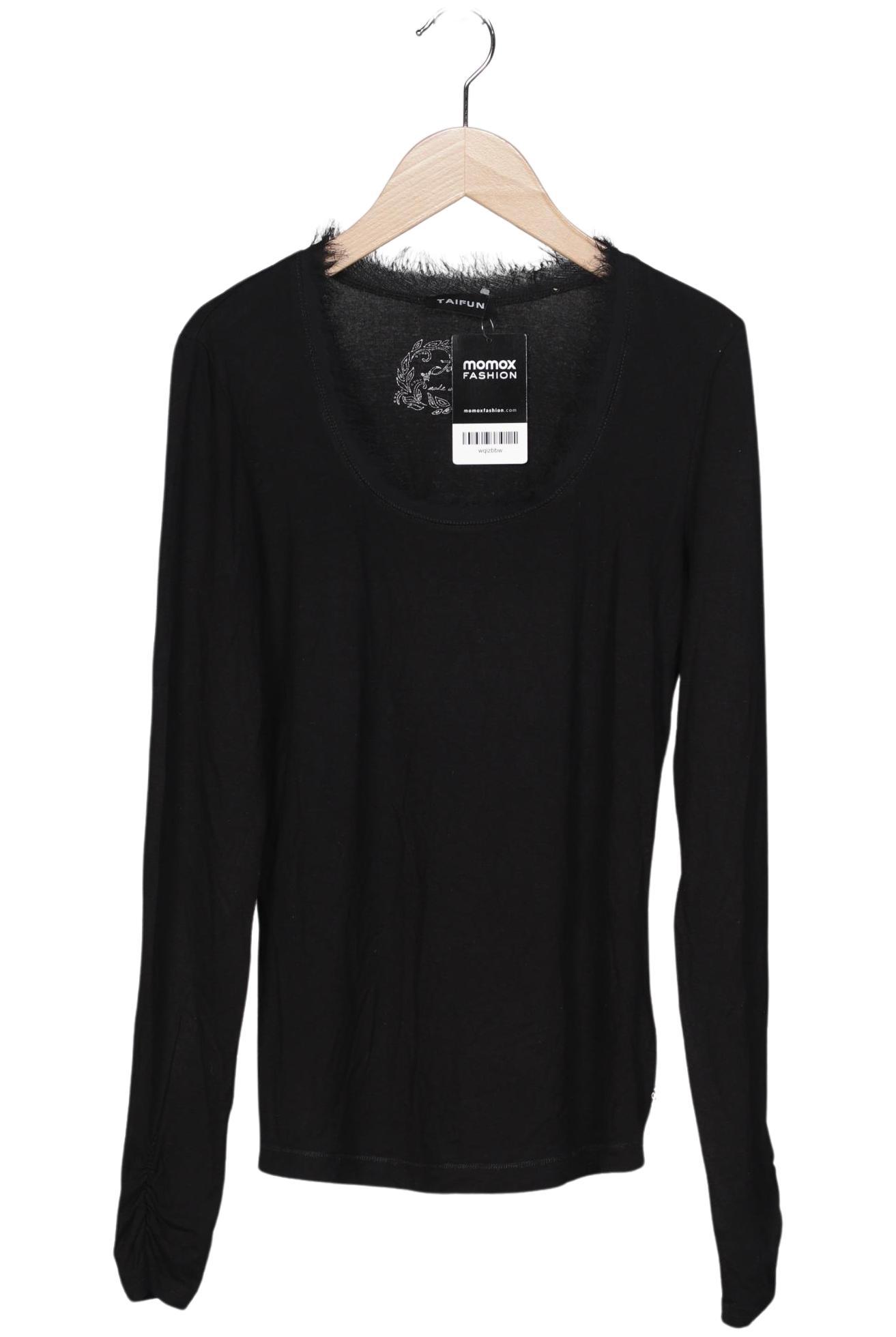 

Taifun Damen Langarmshirt, schwarz, Gr. 36