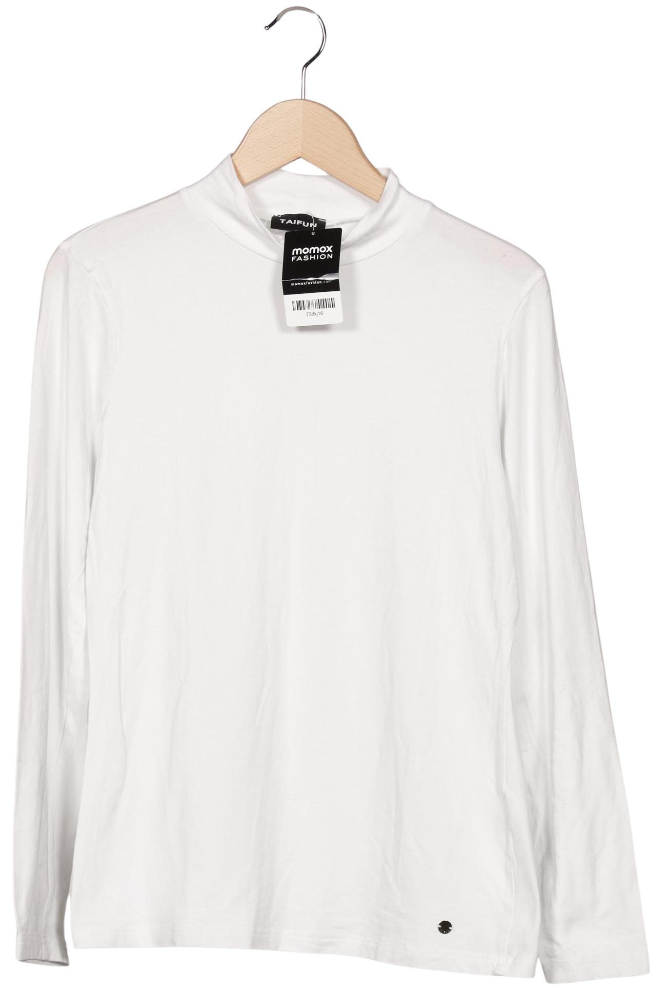 

Taifun Damen Langarmshirt, weiß, Gr. 42