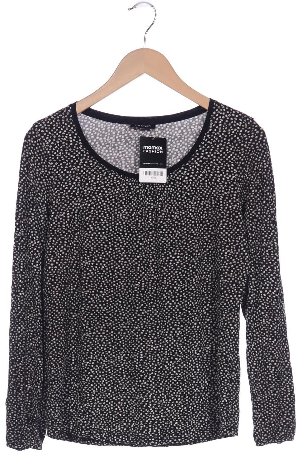 

Taifun Damen Langarmshirt, schwarz, Gr. 38