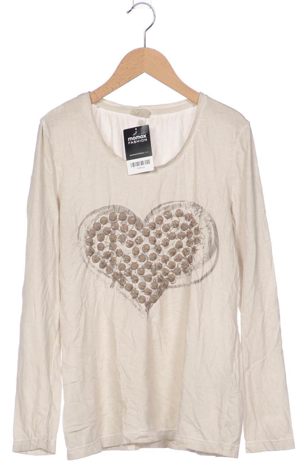 

Taifun Damen Langarmshirt, cremeweiß, Gr. 40