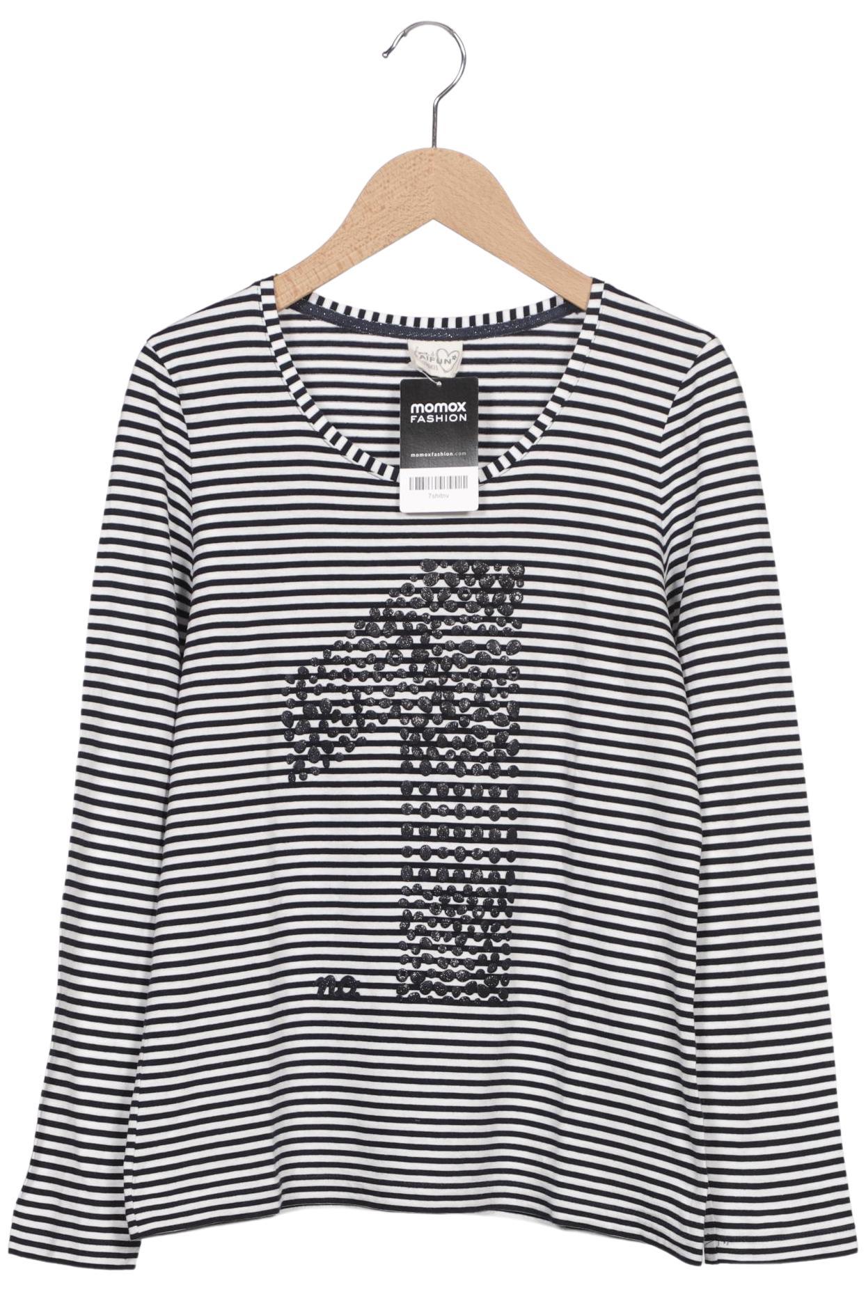 

Taifun Damen Langarmshirt, schwarz, Gr. 36