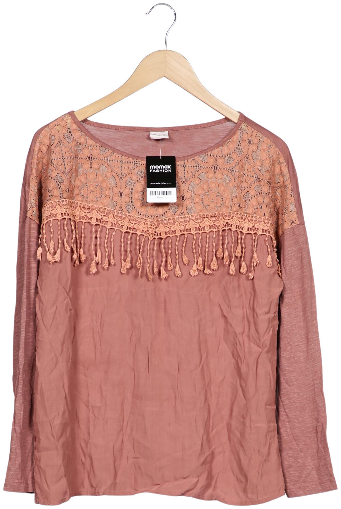 

Taifun Damen Langarmshirt, pink, Gr. 42