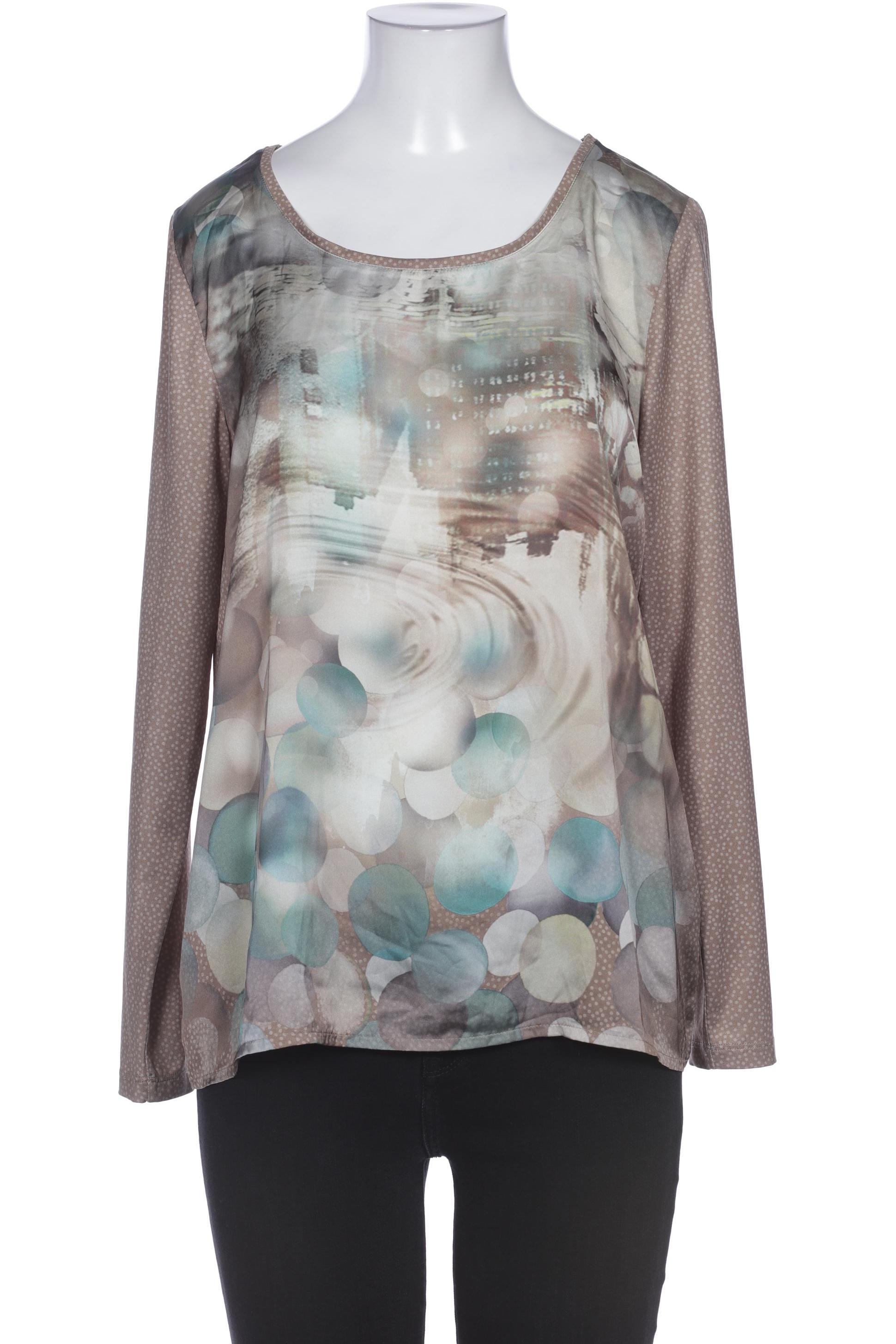 

Taifun Damen Langarmshirt, beige, Gr. 38