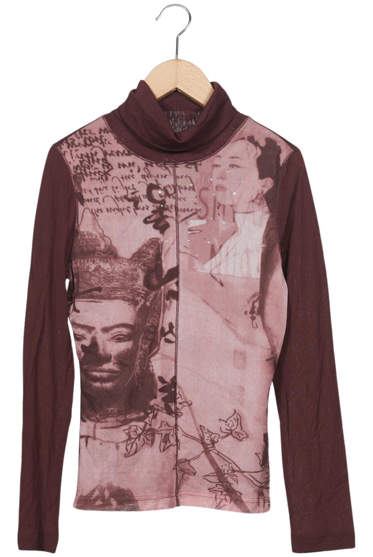 

Taifun Damen Langarmshirt, bordeaux, Gr. 36