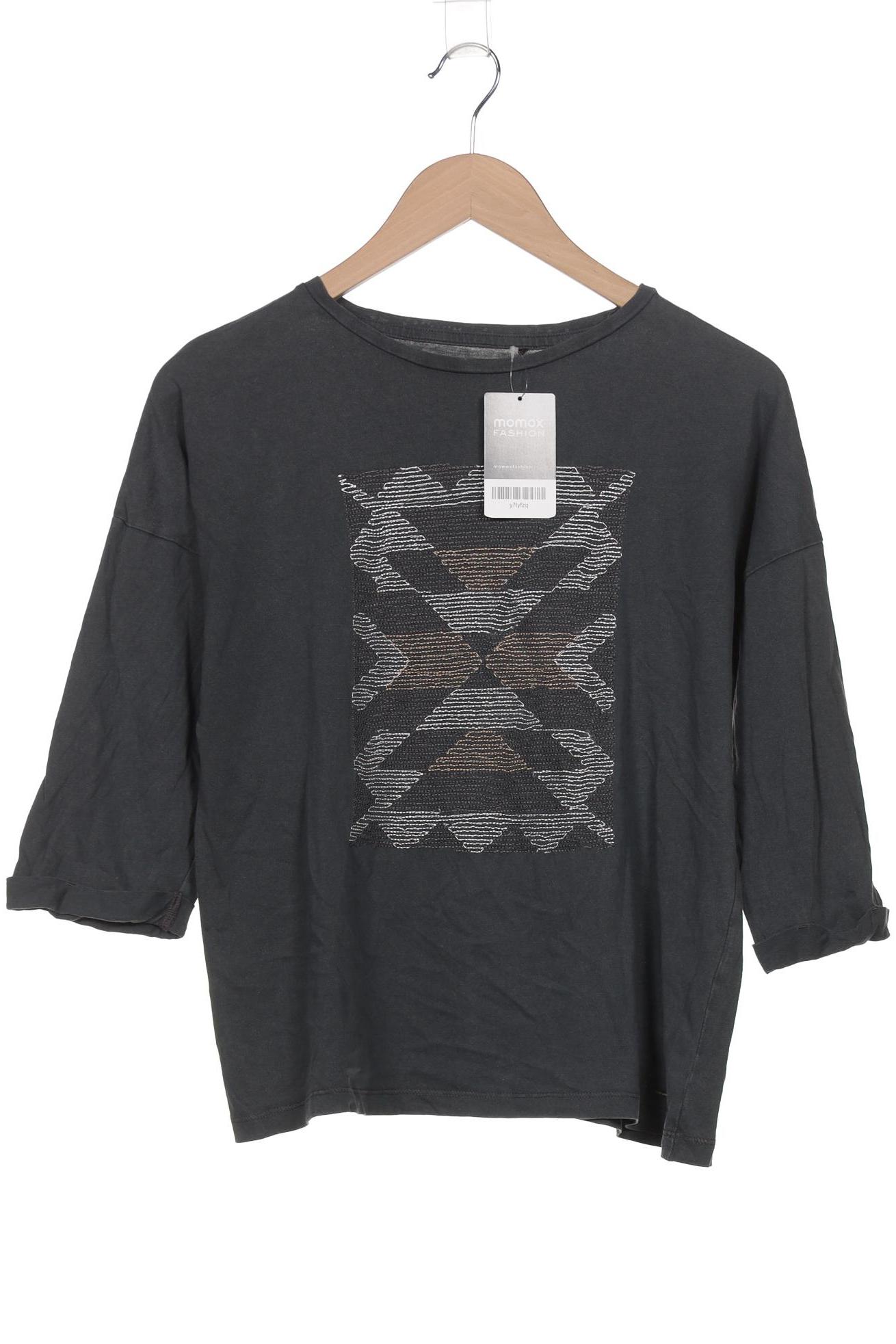 

Taifun Damen Langarmshirt, grau, Gr. 44