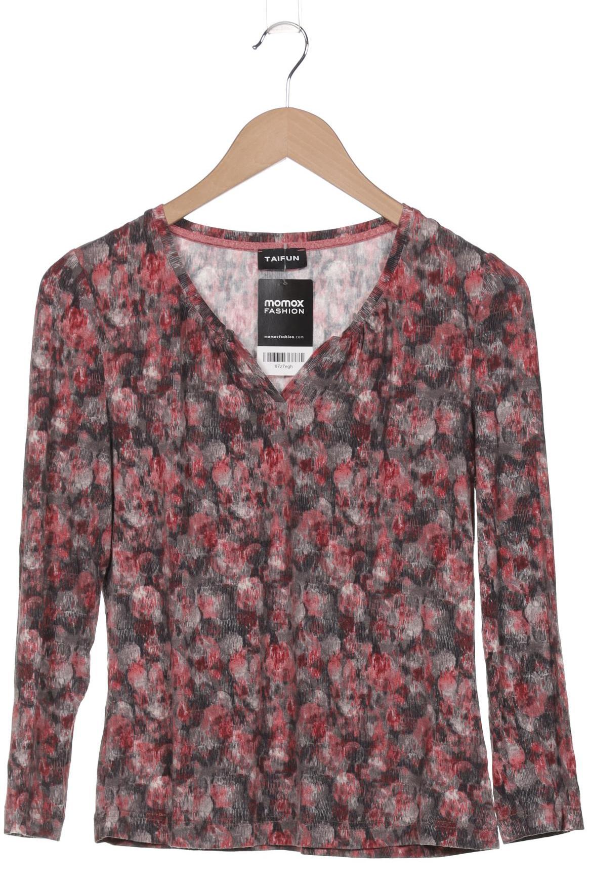 

Taifun Damen Langarmshirt, grau, Gr. 36