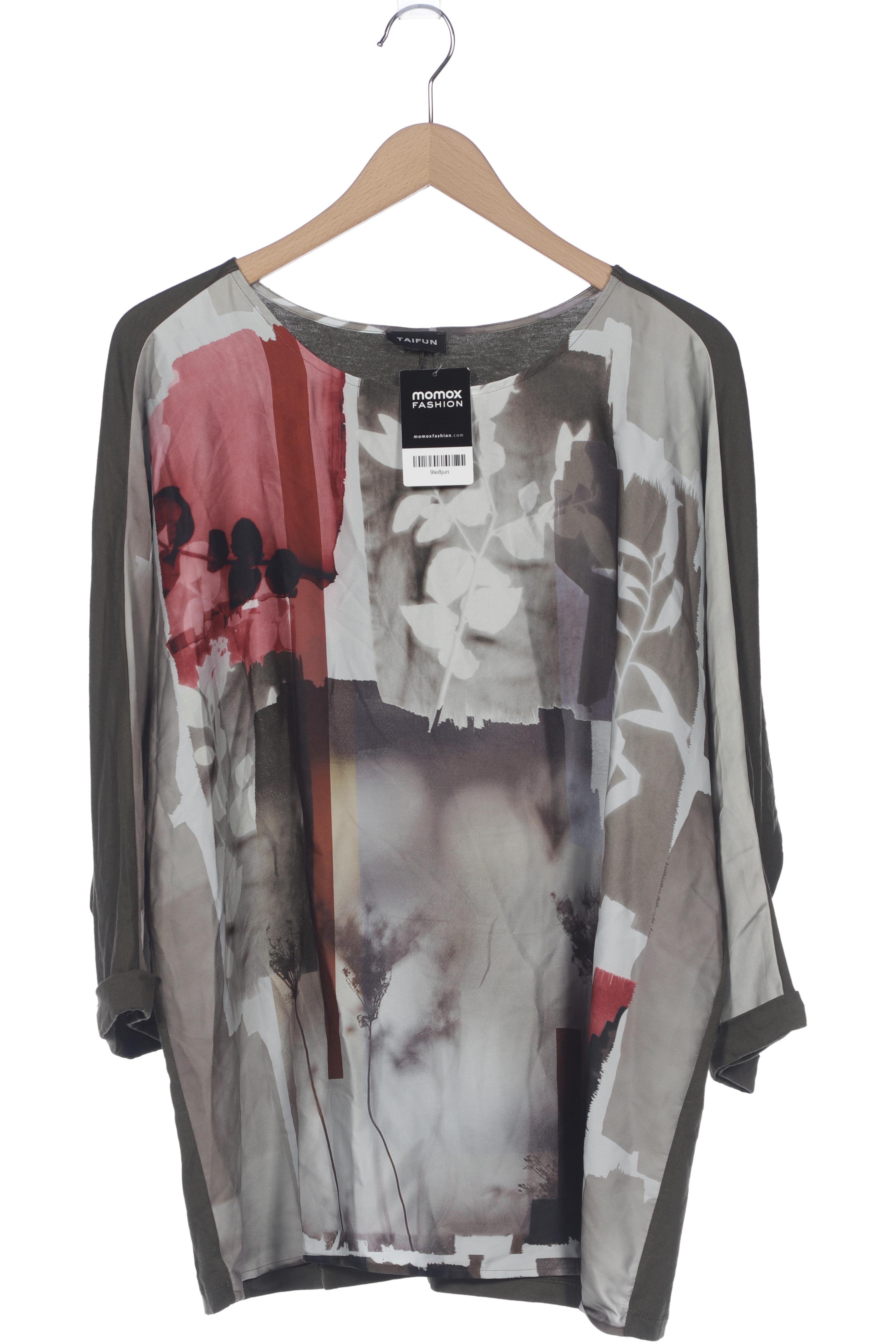 

Taifun Damen Langarmshirt, grün, Gr. 46