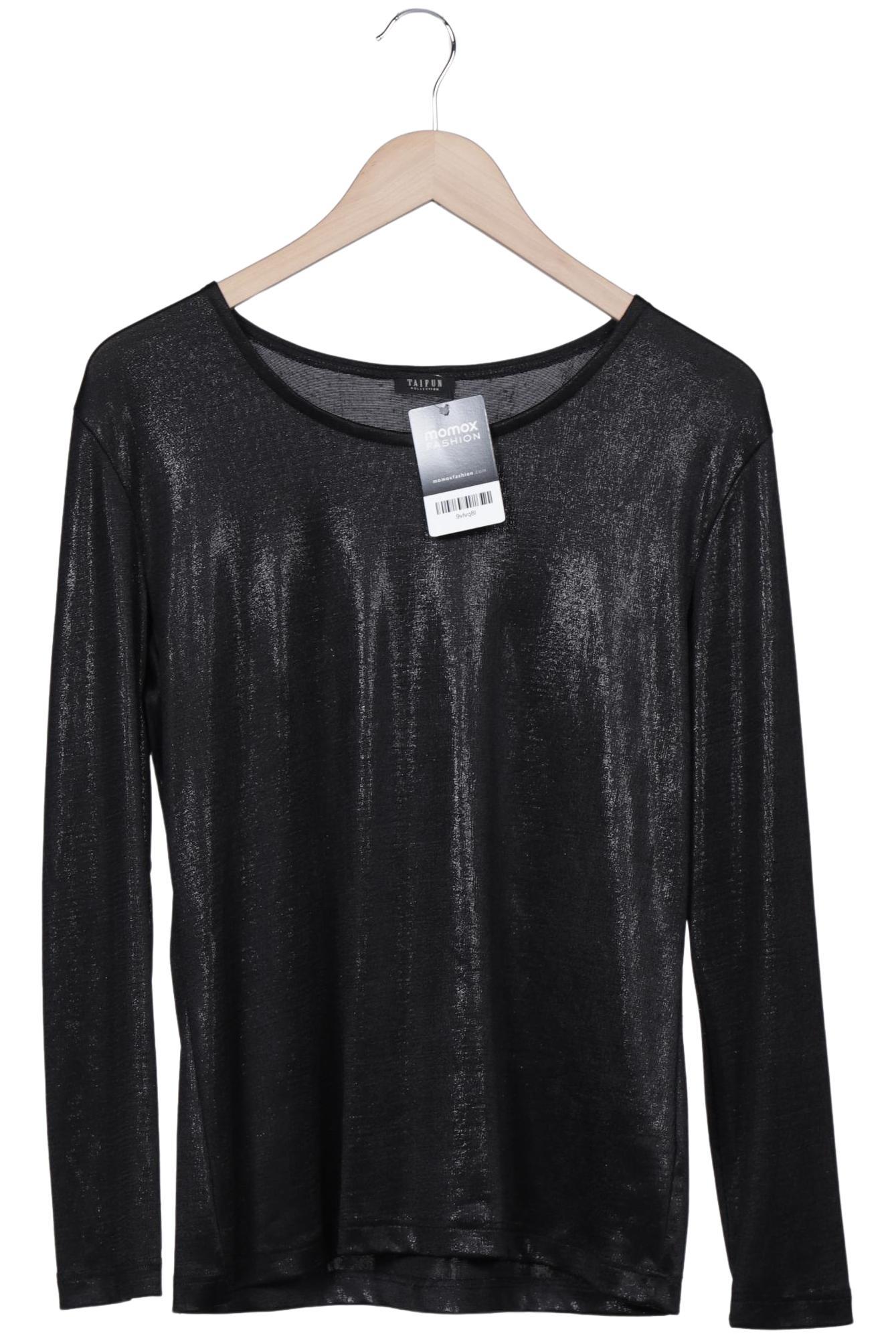 

Taifun Damen Langarmshirt, schwarz, Gr. 42