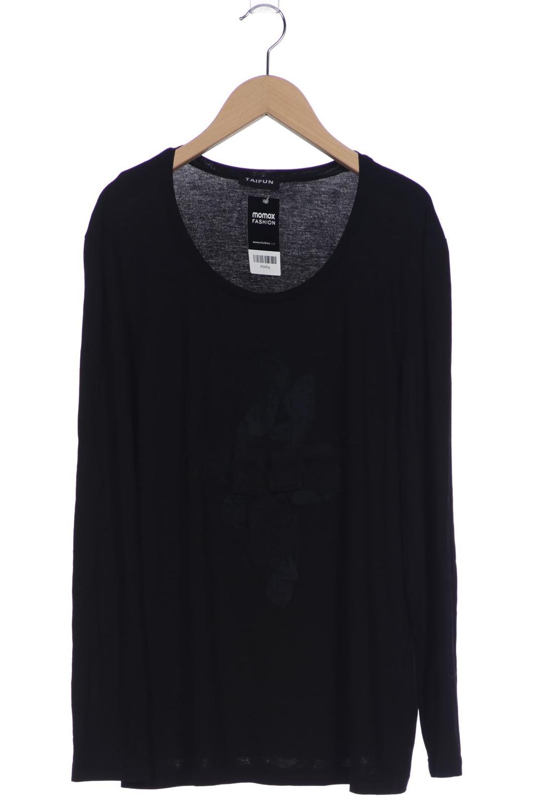 

Taifun Damen Langarmshirt, schwarz, Gr. 44