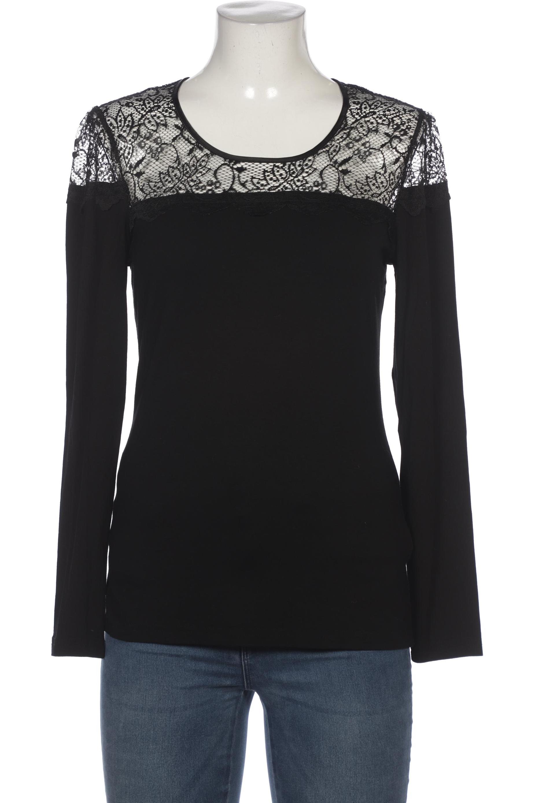 

TAIFUN Damen Langarmshirt, schwarz
