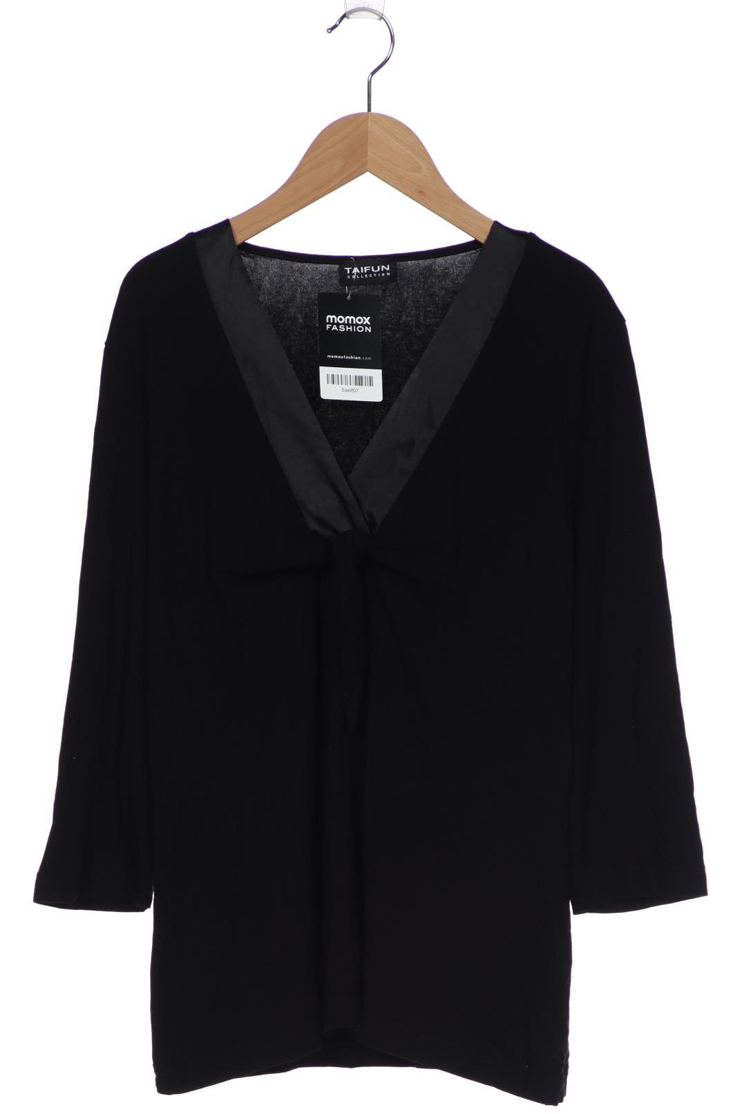 

Taifun Damen Langarmshirt, schwarz, Gr. 42