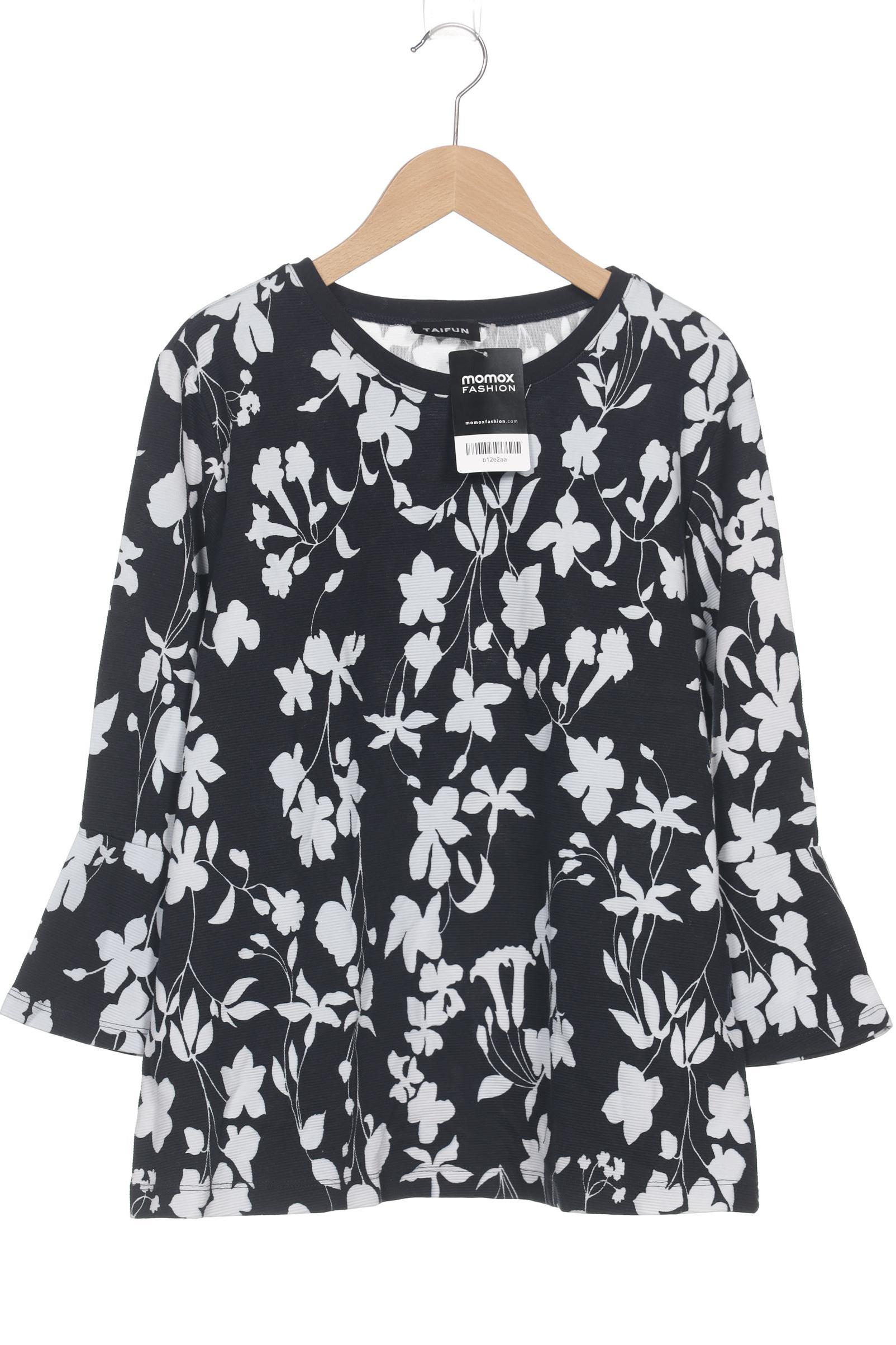 

Taifun Damen Langarmshirt, marineblau, Gr. 42