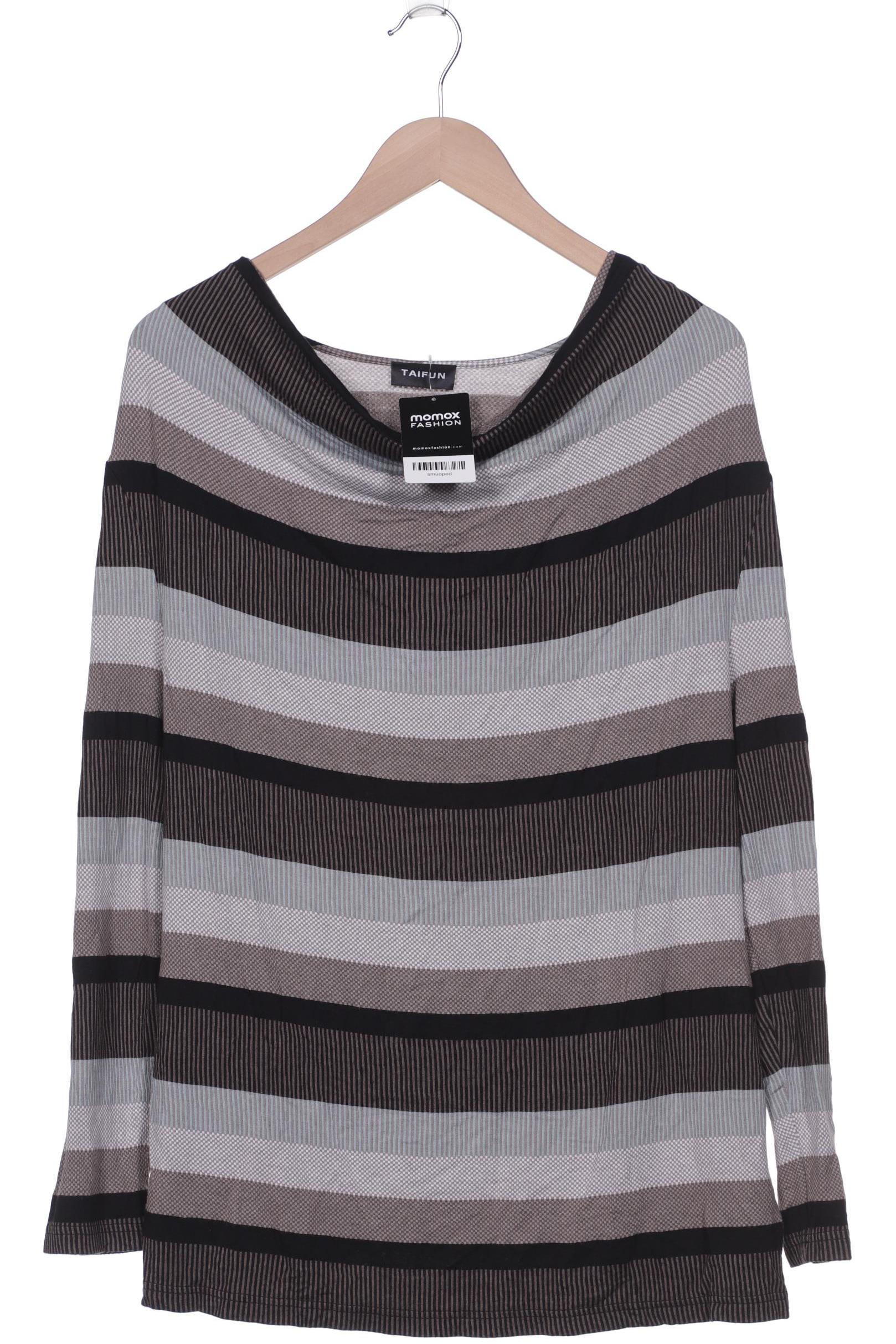 

TAIFUN Damen Langarmshirt, braun