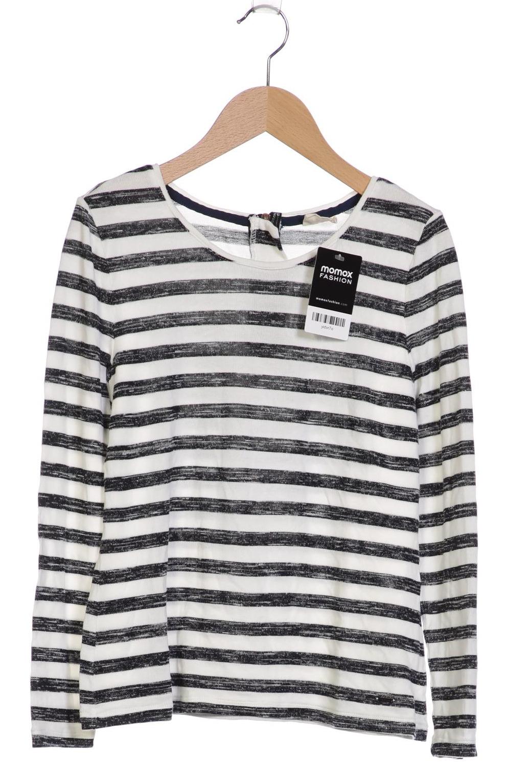 

Taifun Damen Langarmshirt, weiß, Gr. 36