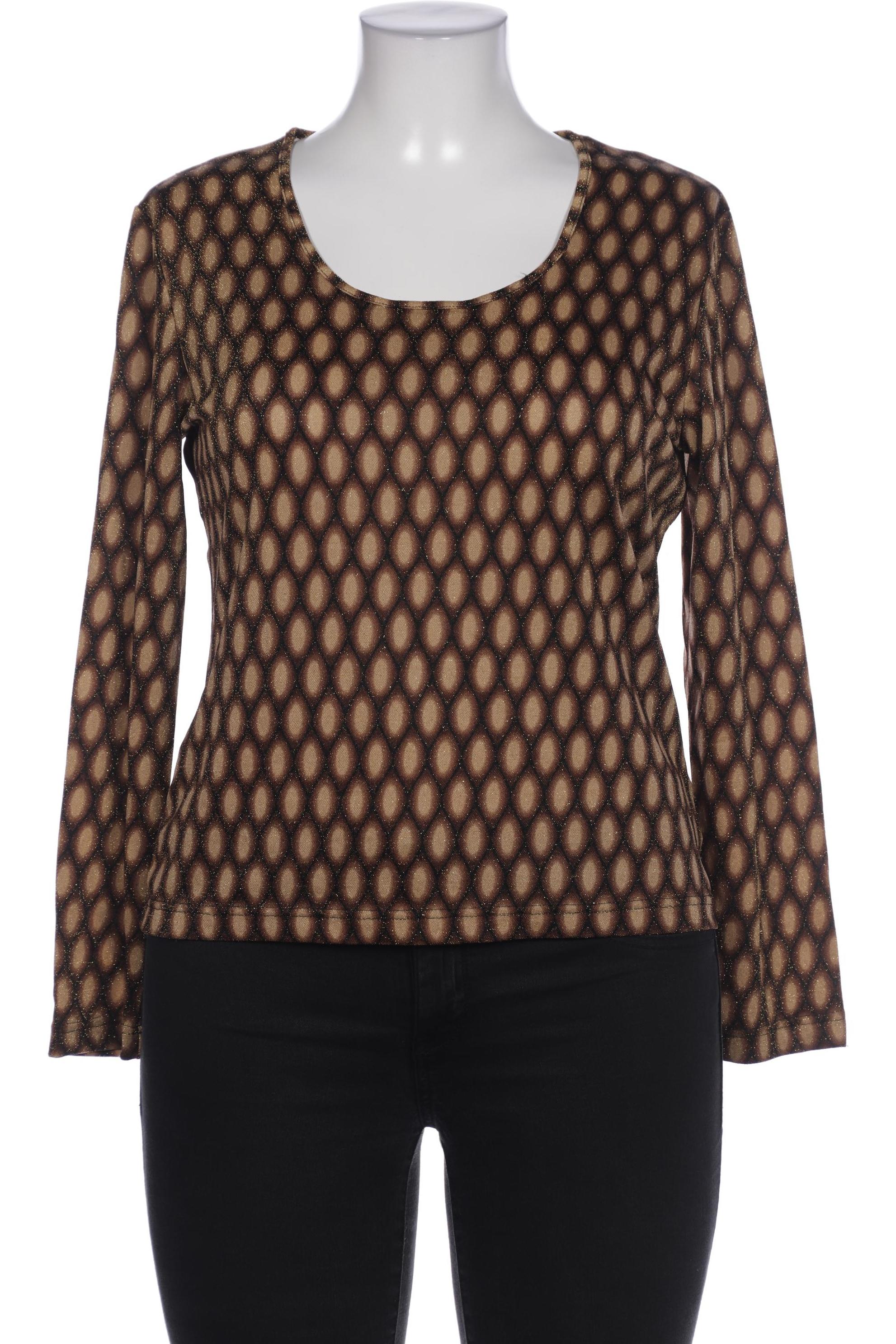 

Taifun Damen Langarmshirt, braun, Gr. 42