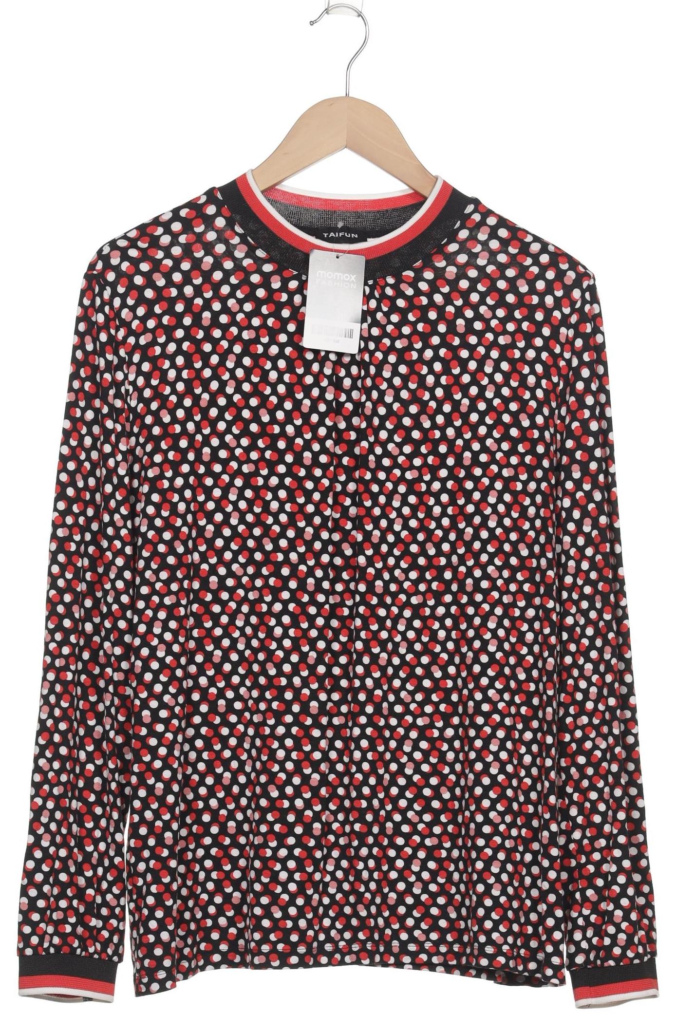 

Taifun Damen Langarmshirt, rot, Gr. 44