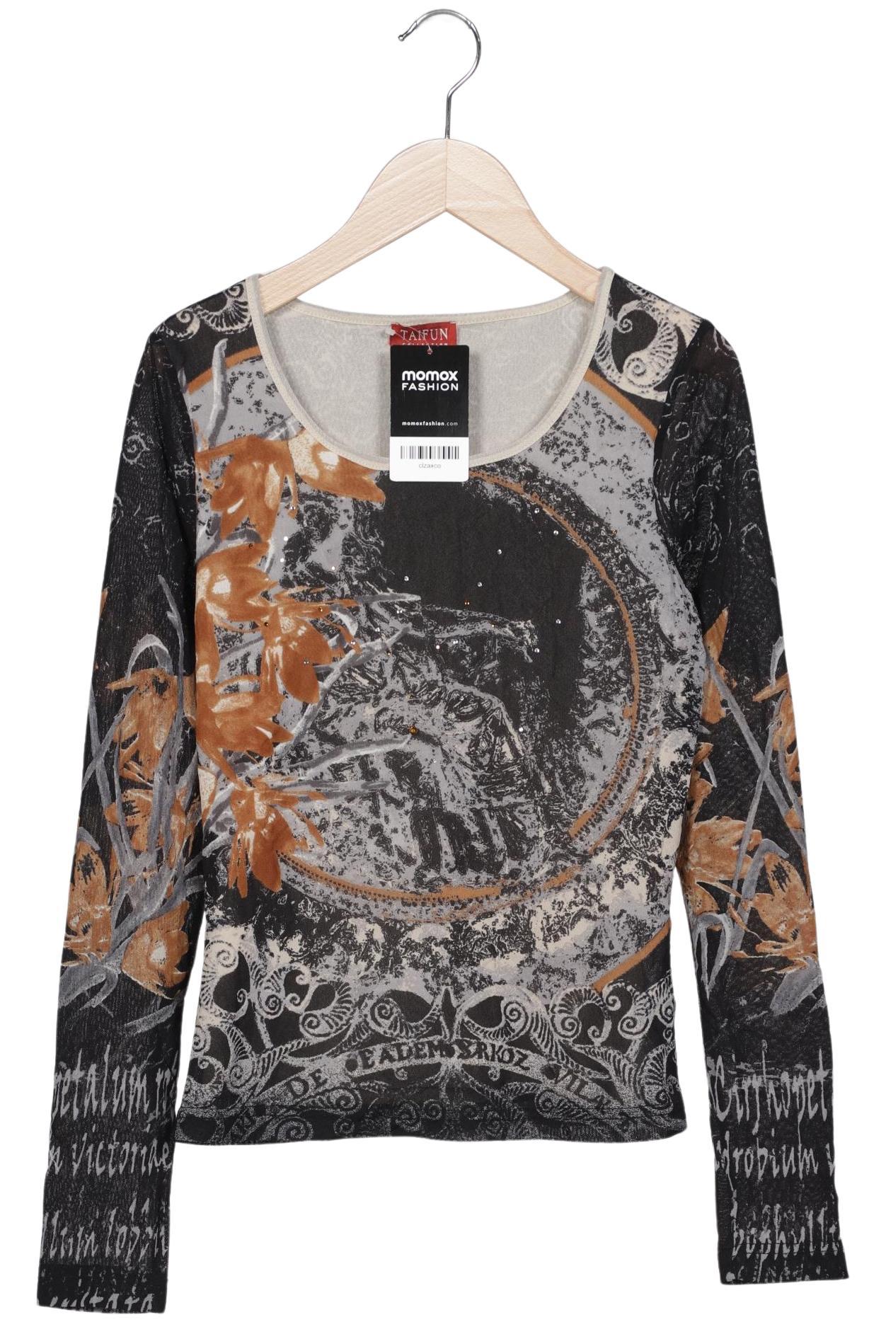 

Taifun Damen Langarmshirt, schwarz, Gr. 34