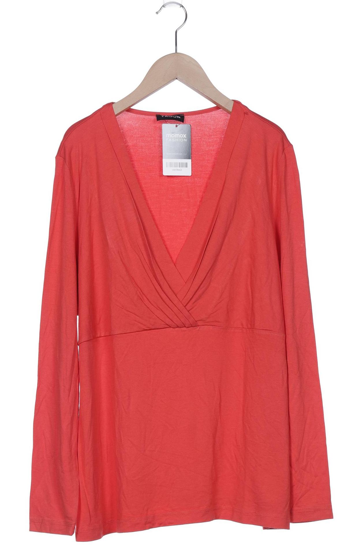 

Taifun Damen Langarmshirt, rot, Gr. 46
